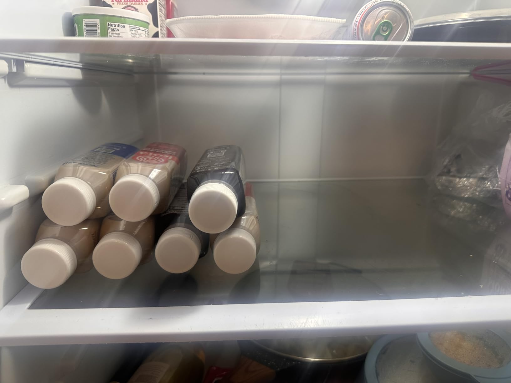 Simple Houseware Soda Can Organizer and Dispenser for Refrigerator / Pantry, Clear, Set of 2 customer photo 2