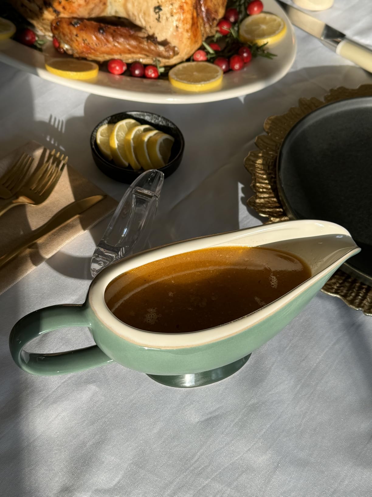 Le Creuset Heritage Stoneware Gravy Boat, Marseille customer photo 1