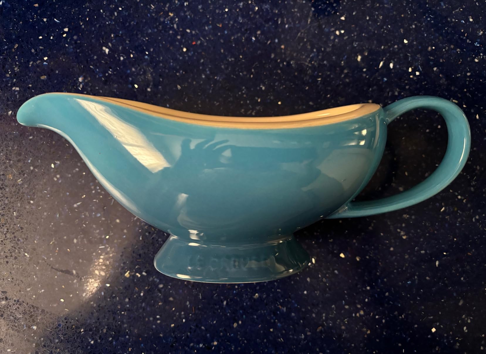 Le Creuset Heritage Stoneware Gravy Boat, Marseille customer photo 2