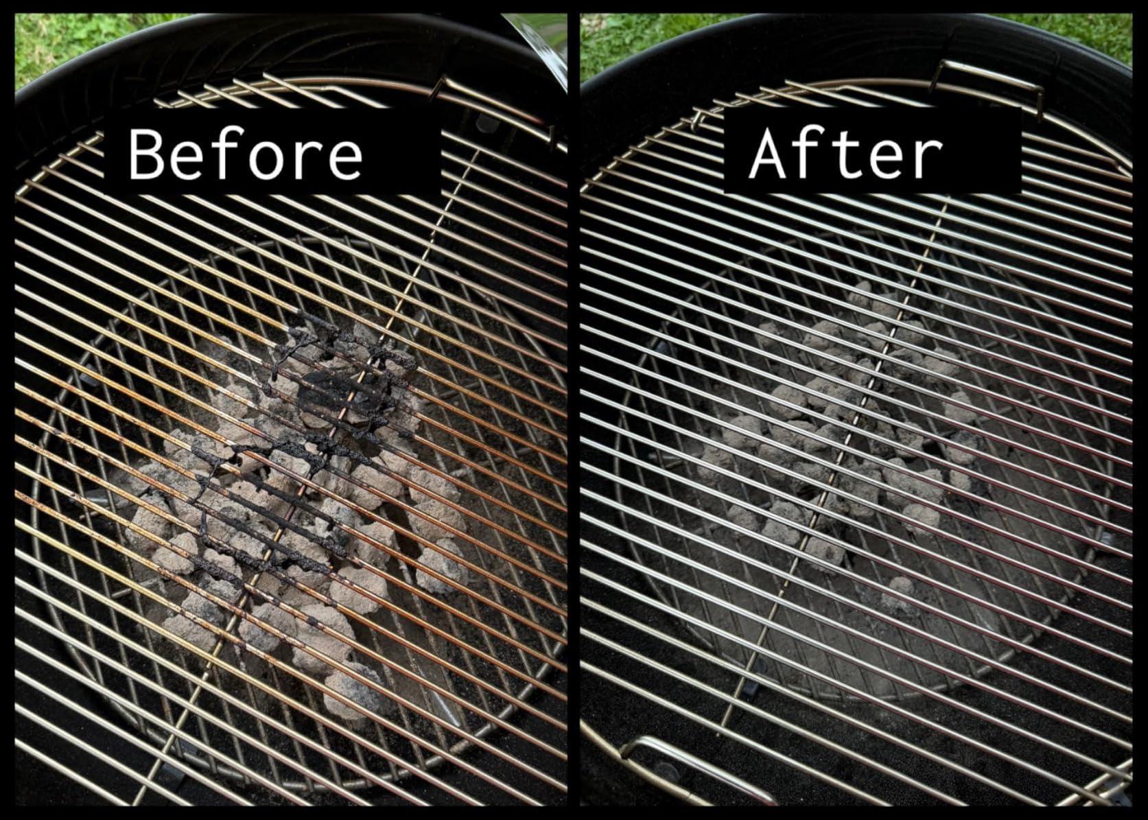 Scrub Daddy BBQ Daddy Grill Brush for Outdoor Grill - Bristle Free Grill Brush with Steel Grill Scraper + Scrub Brush - Temperature Controlled Scrubbing Power for Grill Cleaning (1 Count) customer photo 2