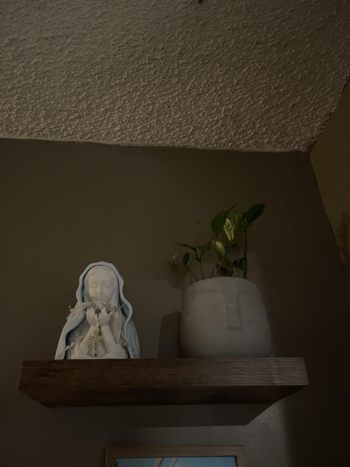 QEEIG Floating Shelves for Wall Bathroom Shelf Bedroom Kitchen Living Room Hanging Book Shelves Small Farmhouse Decor 16 inch Set of 3, Rustic Brown (015-BN3) customer photo 1