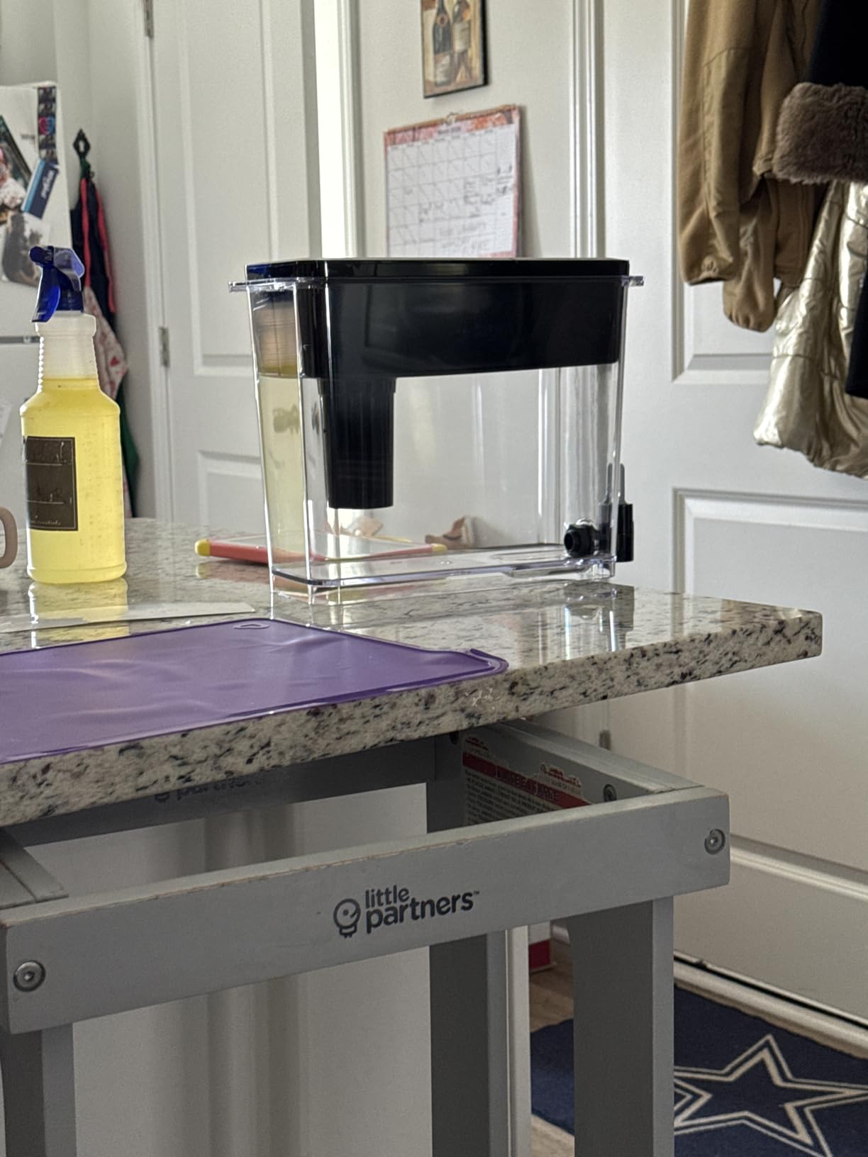 Brita UltraMax Large Water Dispenser with Standard Filter, BPA-Free, Reduces Copper, Cadmium and Mercury Impurities, Lasts 2 Months or 40 Gallons, 27-Cup customer photo 1