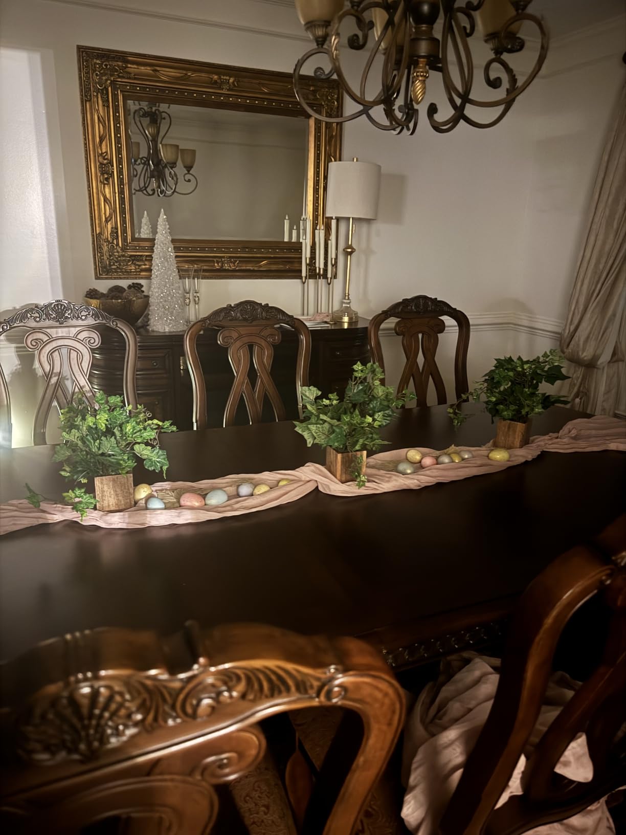 Socomi Ivory White Cheesecloth Table Runner Easter Spring Boho Rustic Gauze 120 inch 10FT Cheese Cloth Runner for Wedding Party Baby Shower Birthday Home Decor Holiday Decorations customer photo 1