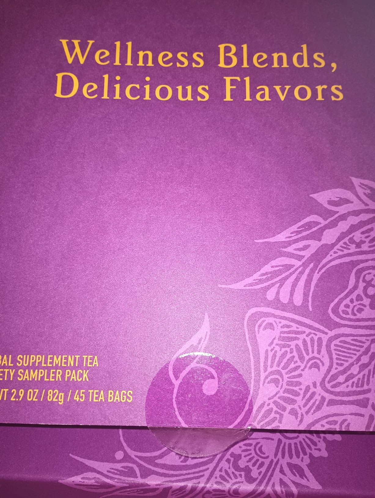 Yogi Organic Tea Sampler Gift Box (45 Tea Bags) Assorted Delicious Wellness Blends - 9 Favorite Herbal, Green & Black Varieties customer photo 2