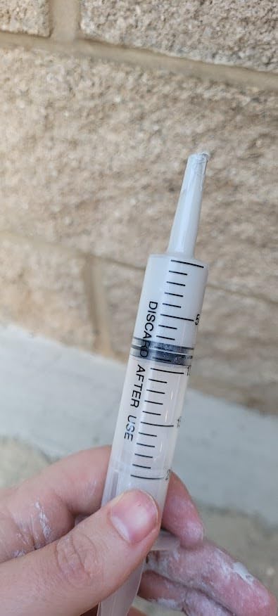 20ml Syringe for Liquid, Oral, Scientific Labs, Measurement, Dispensing, with Cap- 3 Pack 20ml Syringes customer photo 1