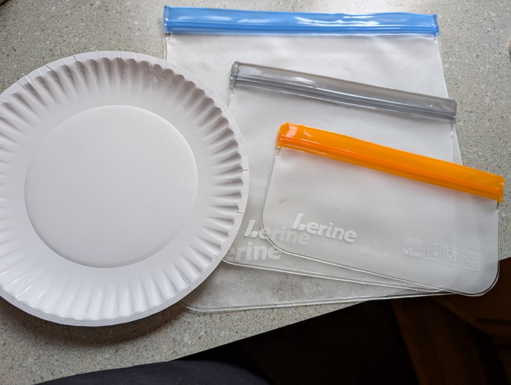 Lerine 10 Pack Dishwasher Safe Reusable Bags, Leakproof Reusable Freezer Bags, BPA Free Food Storage Bags for Marinate Food Travel - 3 Gallon 4 Sandwich 3 Snack customer photo 1