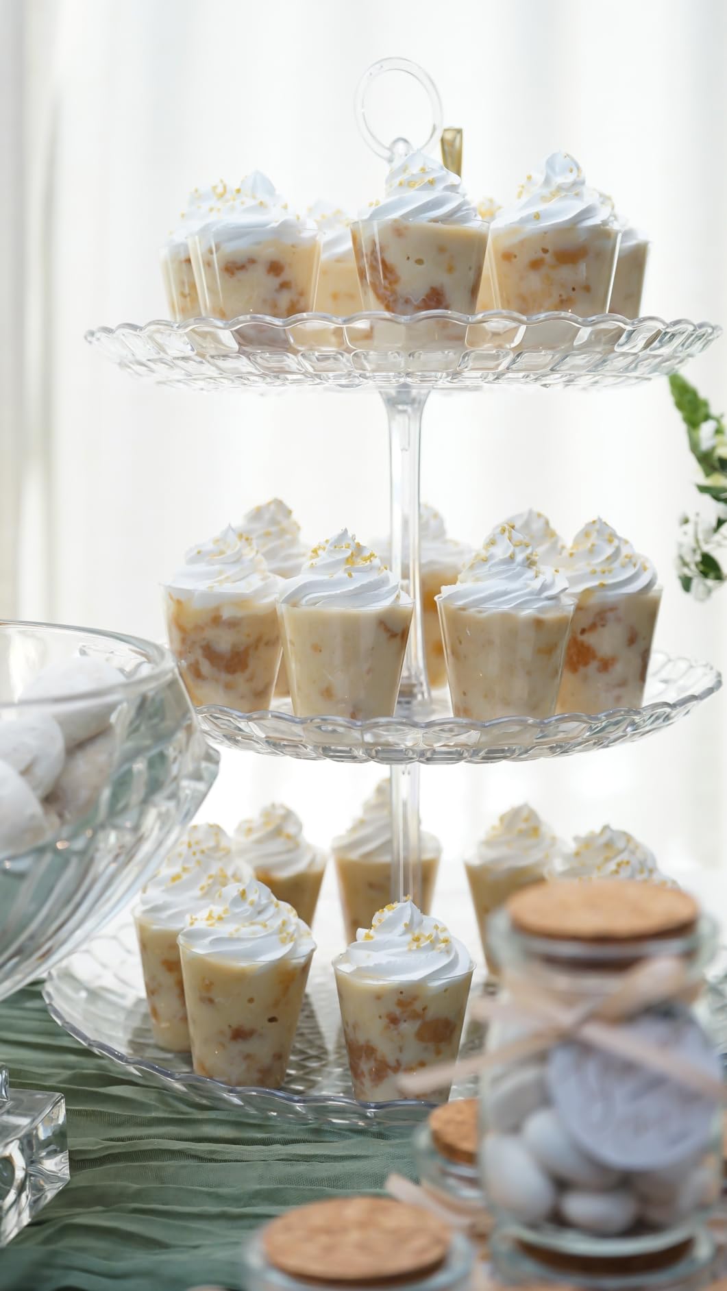 Socomi Sage Green Cheesecloth Table Runner Easter Spring Boho Rustic Farmhouse Gauze 120 inch 10FT Cheese Cloth Runner for Wedding Party Baby Shower Birthday Home Decor Holiday Decorations customer photo 2