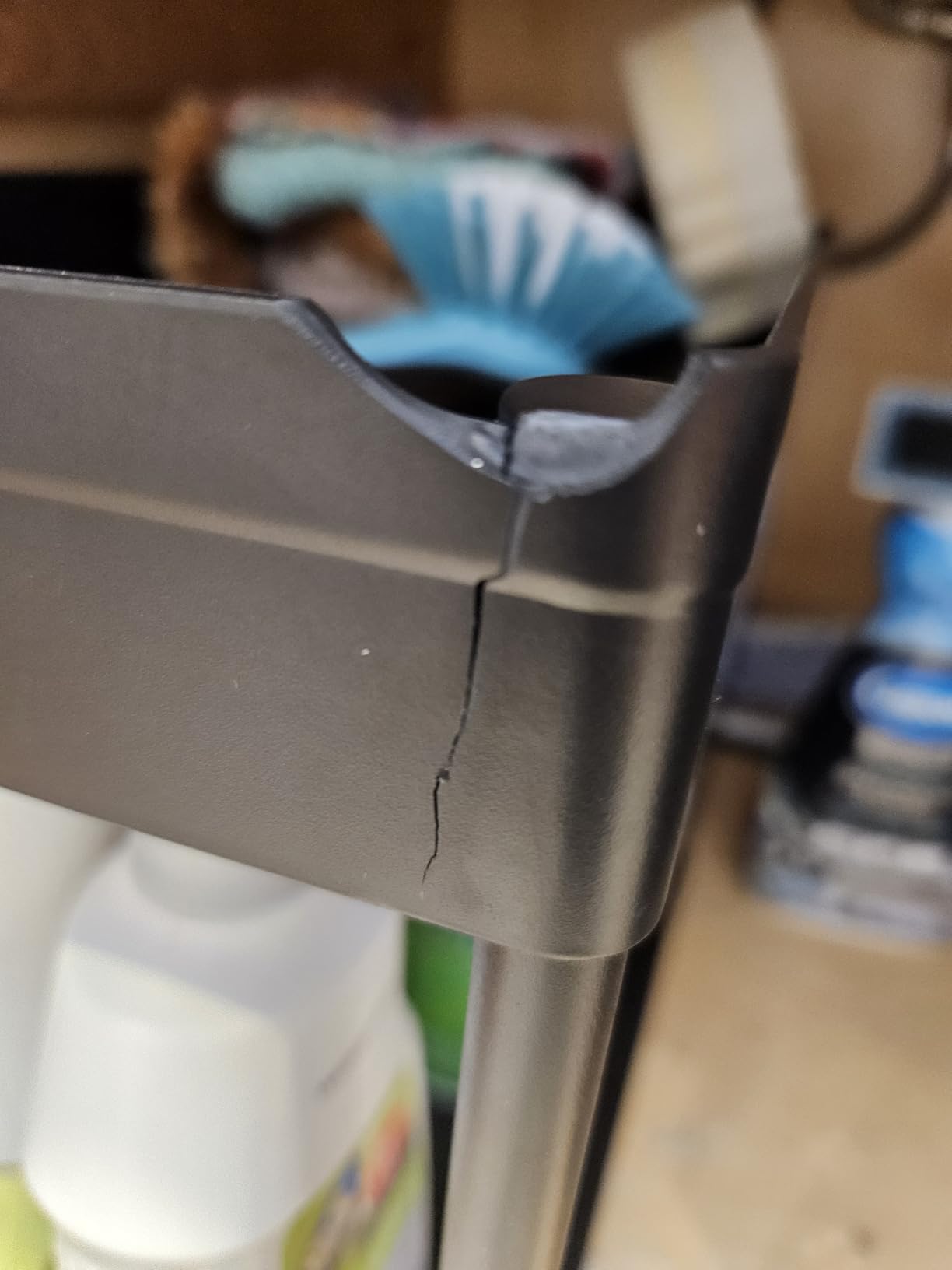 DEKAVA Under Sink Organizer 2 Pack, Bathroom Cabinet Organizer, 2 Tier Sliding Cabinet Basket Organizer Drawer, Multi-Purpose Bath Collection Baskets for Bathroom (Black) customer photo 1