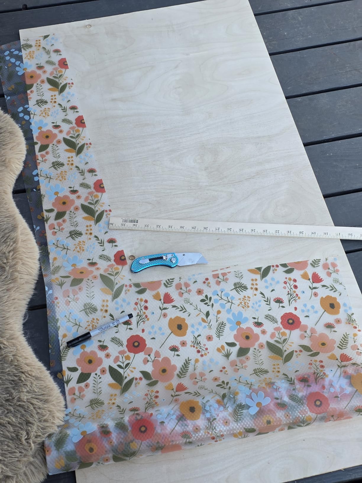 Cooyes Shelf Liner - Premium Non-Adhesive Cabinet & Drawer Liner for Kitchen - Waterproof Shelf Paper with Modern Pattern - Durable EVA Cabinet Mat - Easy to Cut （12