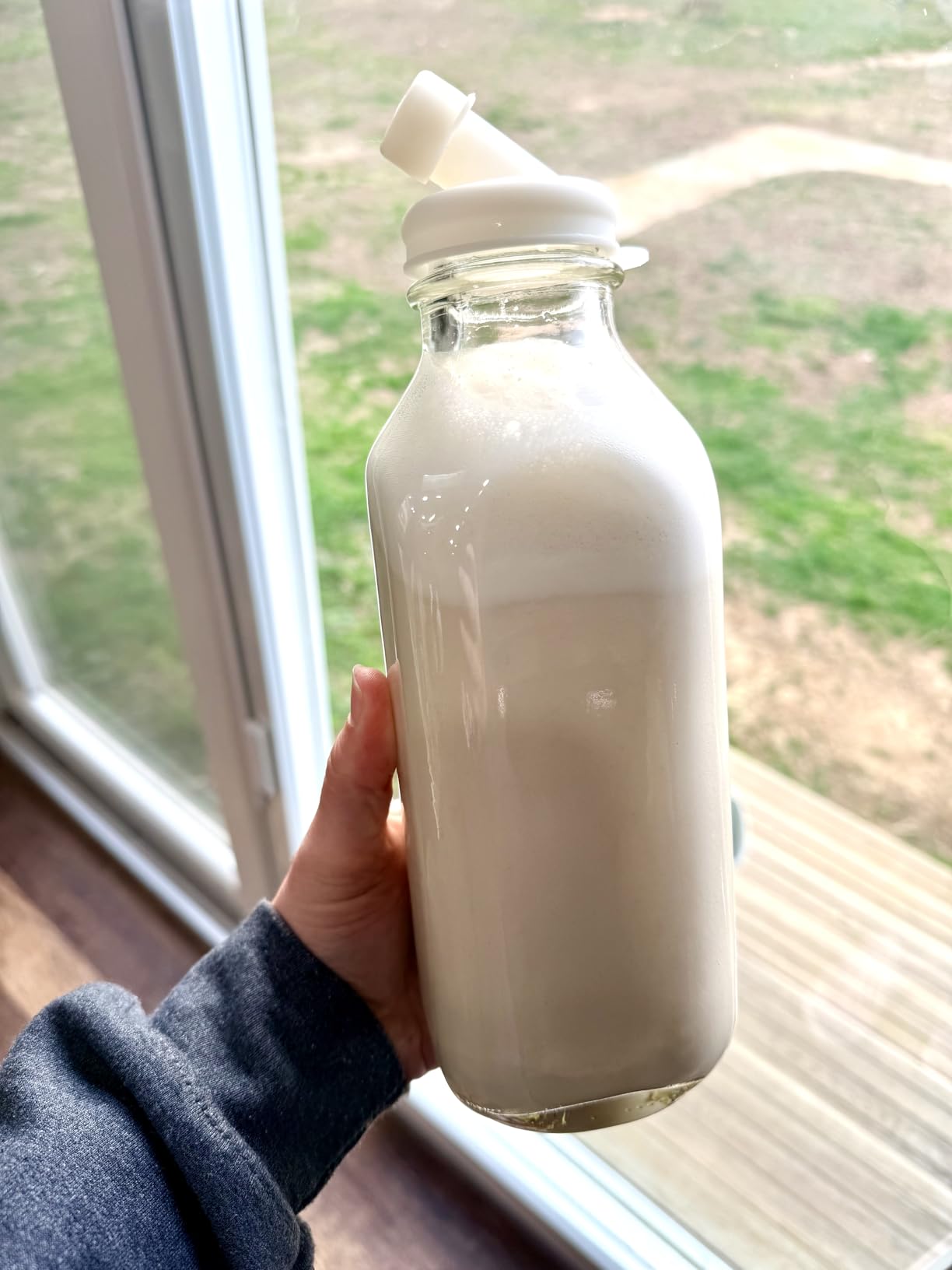 Almond Cow Nut Milk Maker Machine, Plant-Based Milk Maker for Almond, Oat, Cashew, Soy Milk, Stainless Steel, No Straining Needed - Makes 5-6 Cups, 120V customer photo 1