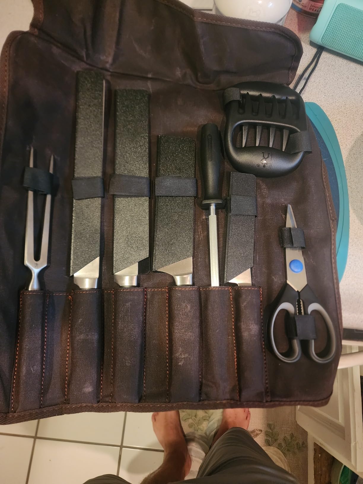 Henckels Forged Accent 9-pc Barbecue Carving Tool Set, Black customer photo 2