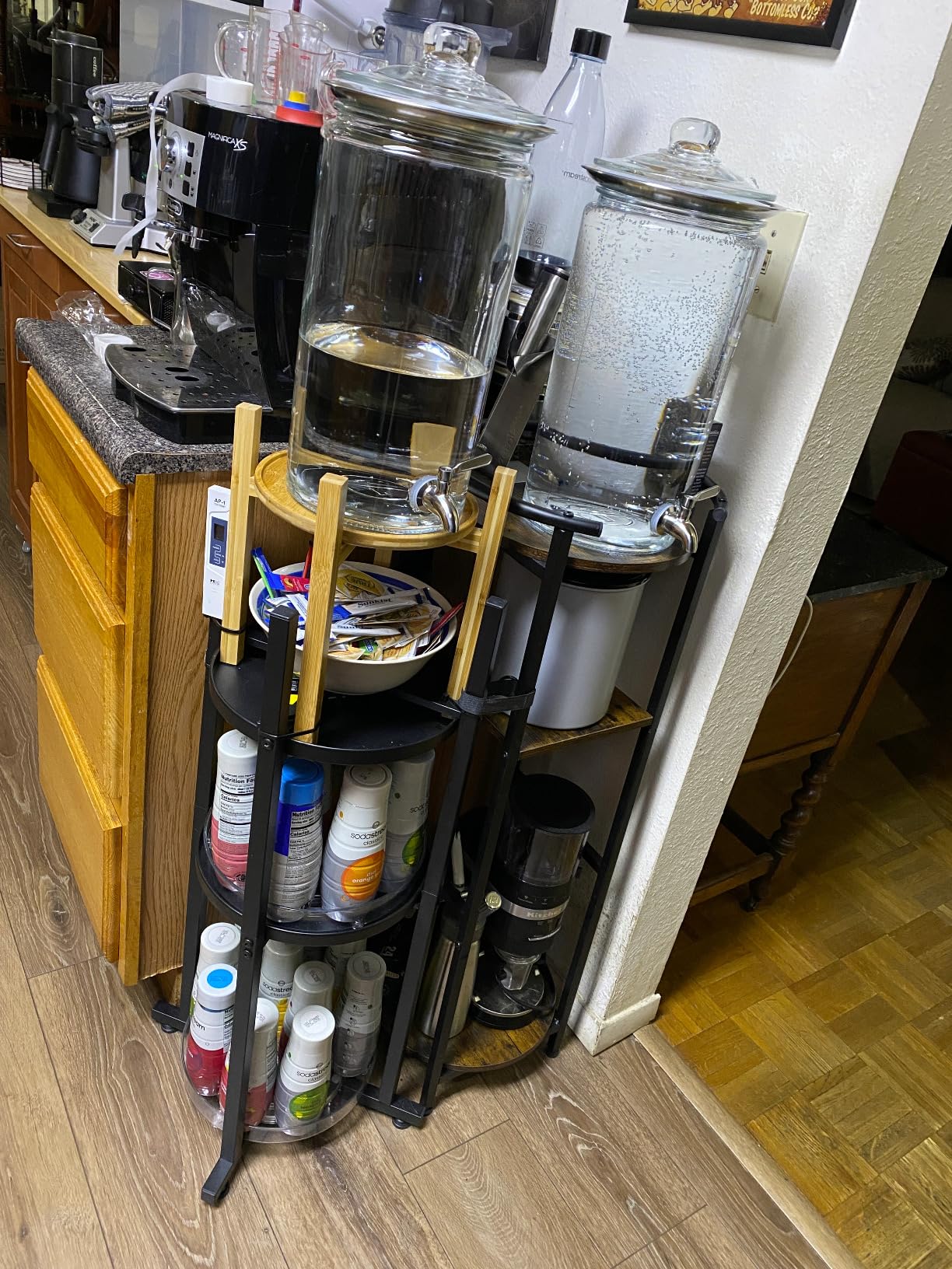 2 Gallon Beverage Dispenser with Stainless Steel Spigot + Marker & Chalkboard 100% Leakproof customer photo 2