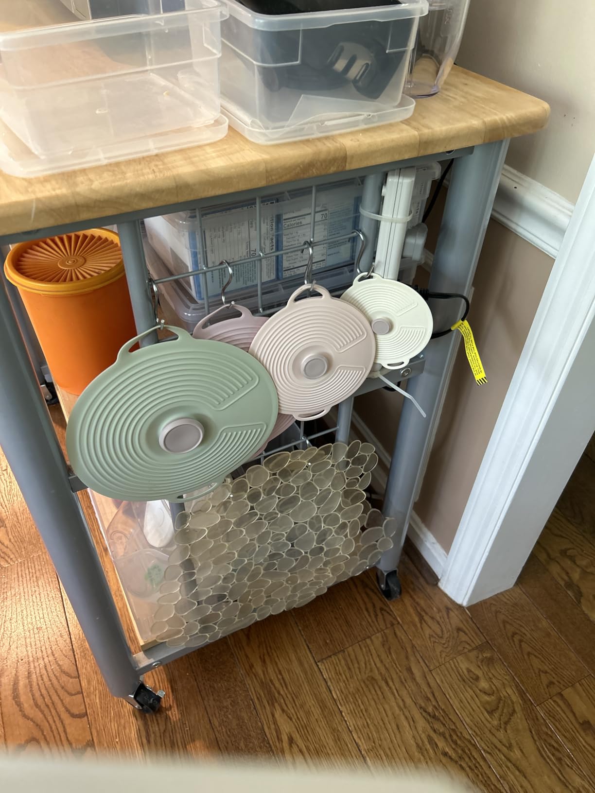 GUANCI Silicone Lids for Bowl 8 Pack, Microwave Splatter Cover with 6 Sizes Reusable Heat Resistant Lids Fits Cups, Bowls, Plates, Pots, Pans, Skillets, Stove Top, Oven, Fridge Dishwasher Safe customer photo 2