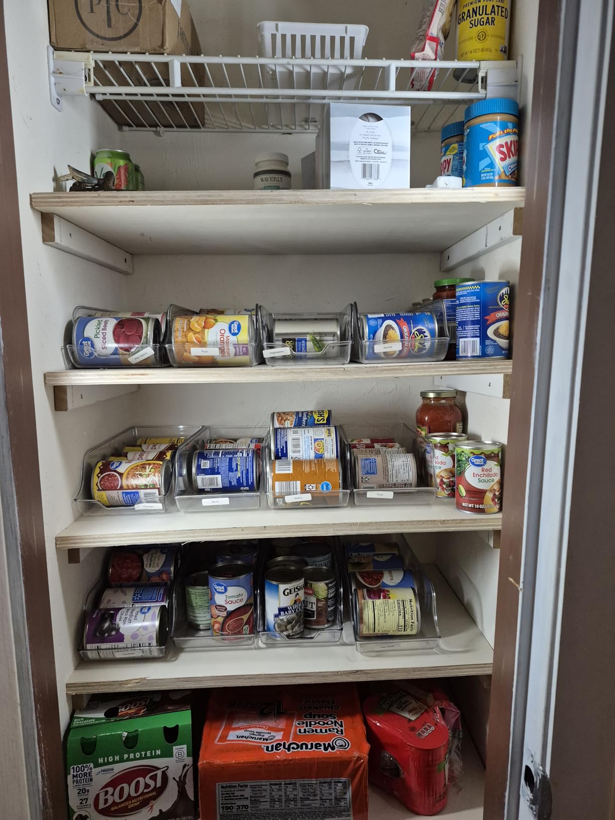 Utopia Kitchen Soda Can Organizer and Dispenser for Refrigerator/Pantry - Durable Can Storage Organizer Fridge & Kitchen Organization - (Clear, Set of 2) customer photo 2