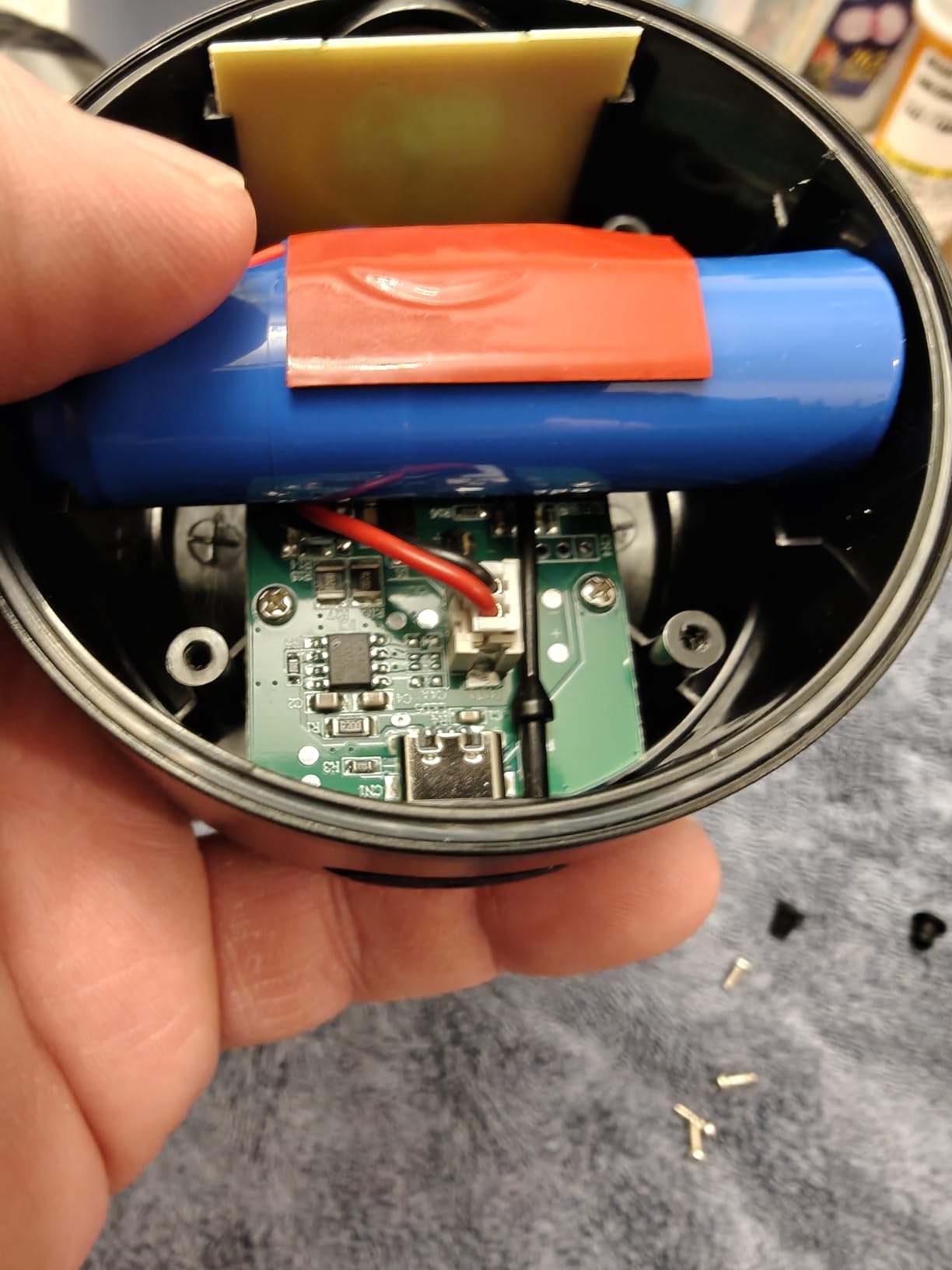 VOLTRX Electric Protein Shaker Bottle - USB Rechargeable Mixer Cup for Shakes and Meal Replacements, BPA-Free Tritan, 24oz customer photo 1