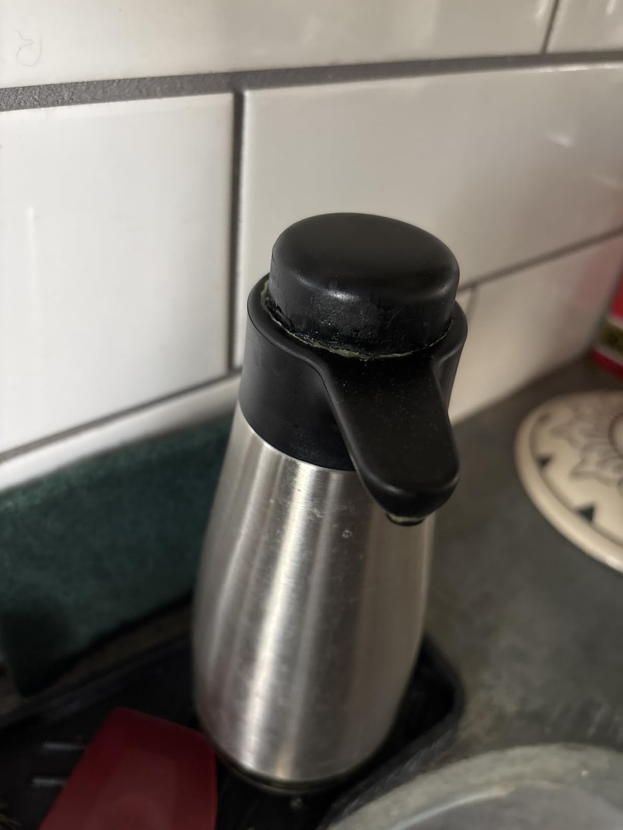 AIKE 15fl.oz Liquid Soap Dispenser for Dish and Hand Soap Matte Black customer photo 1