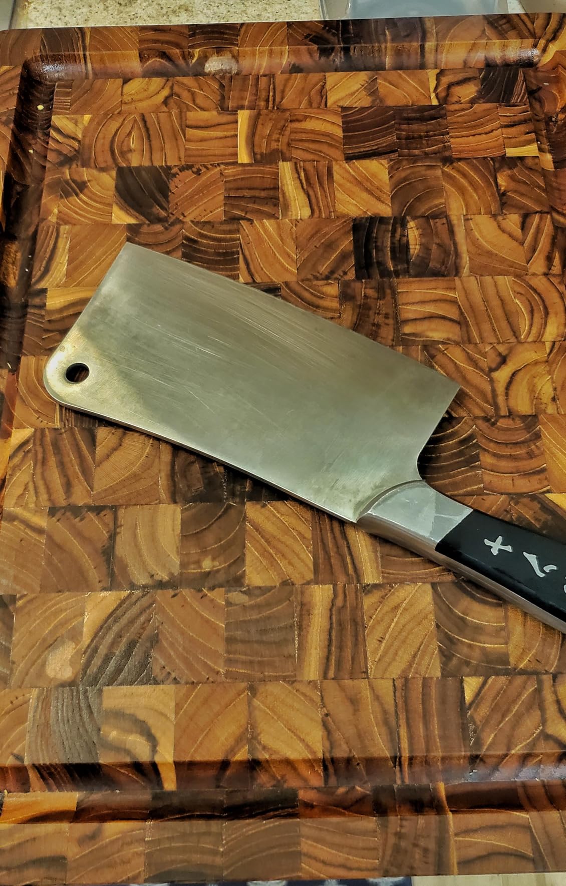 Yes4All Durable Teak Cutting Boards for Kitchen, [17''L x 13''W x 1.5