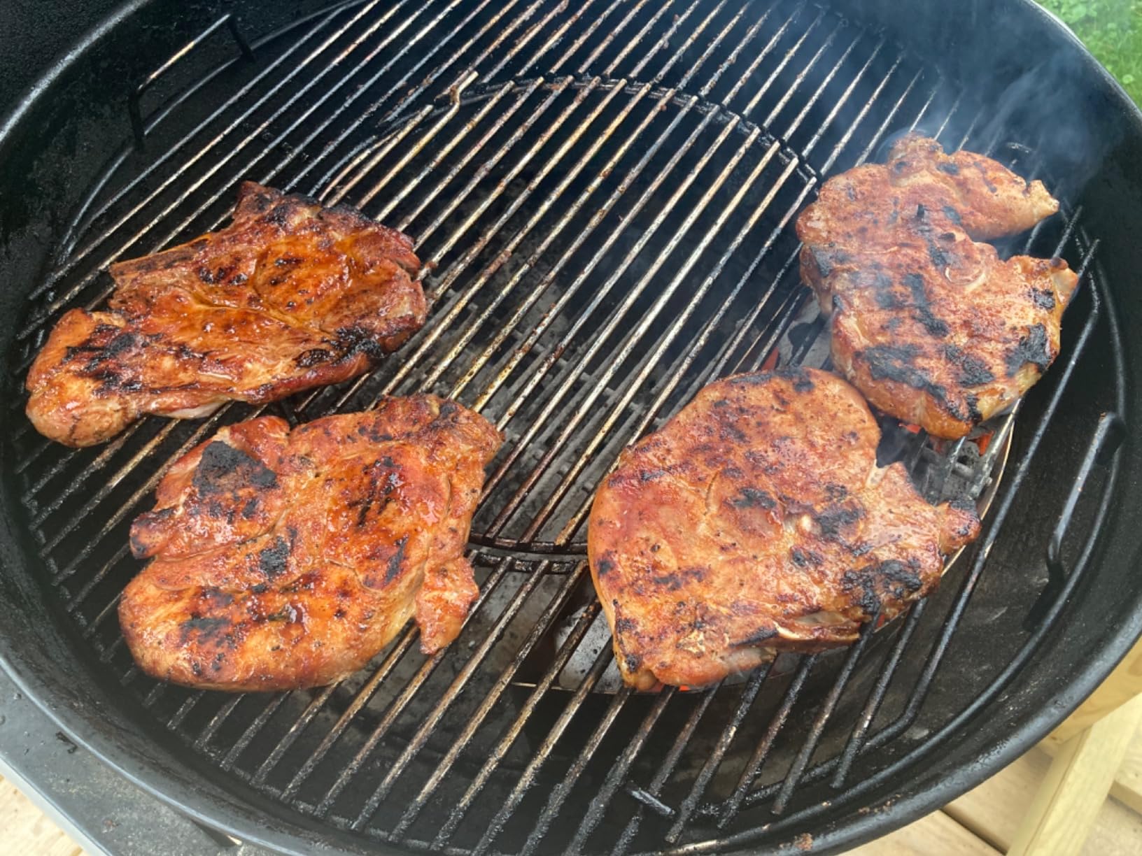 Skyflame 2 PCS Stainless Steel Charcoal Basket Holder, 2-IN-1 BBQ Grilling Accessories Compatible with Weber/Napoleon 22