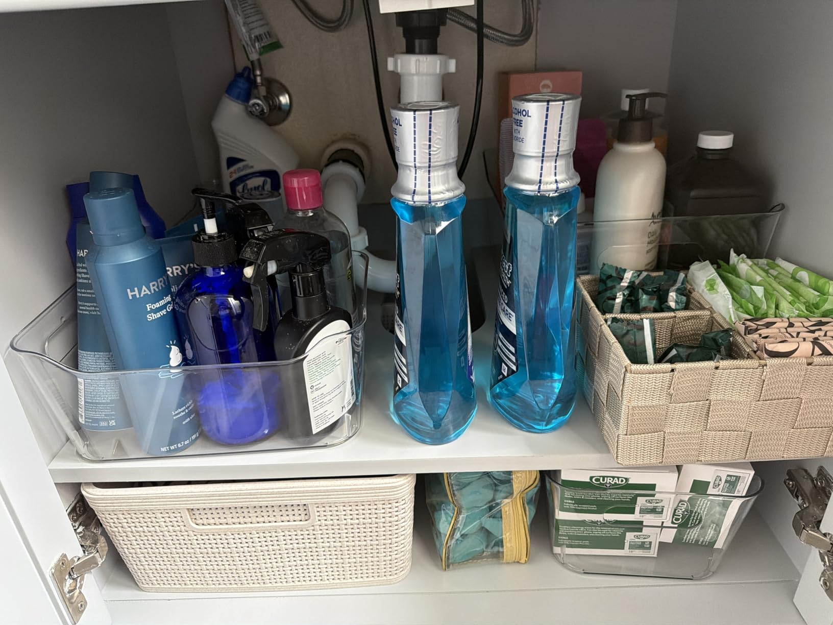 Tiawudi 12 Pack Plastic Storage Bins, Multi-Use Organizer Bins, Pantry Organizer, Clear Storage Containers for Home, Kitchen, Office, Cabinet, Shelf and Fridge Organization customer photo 2