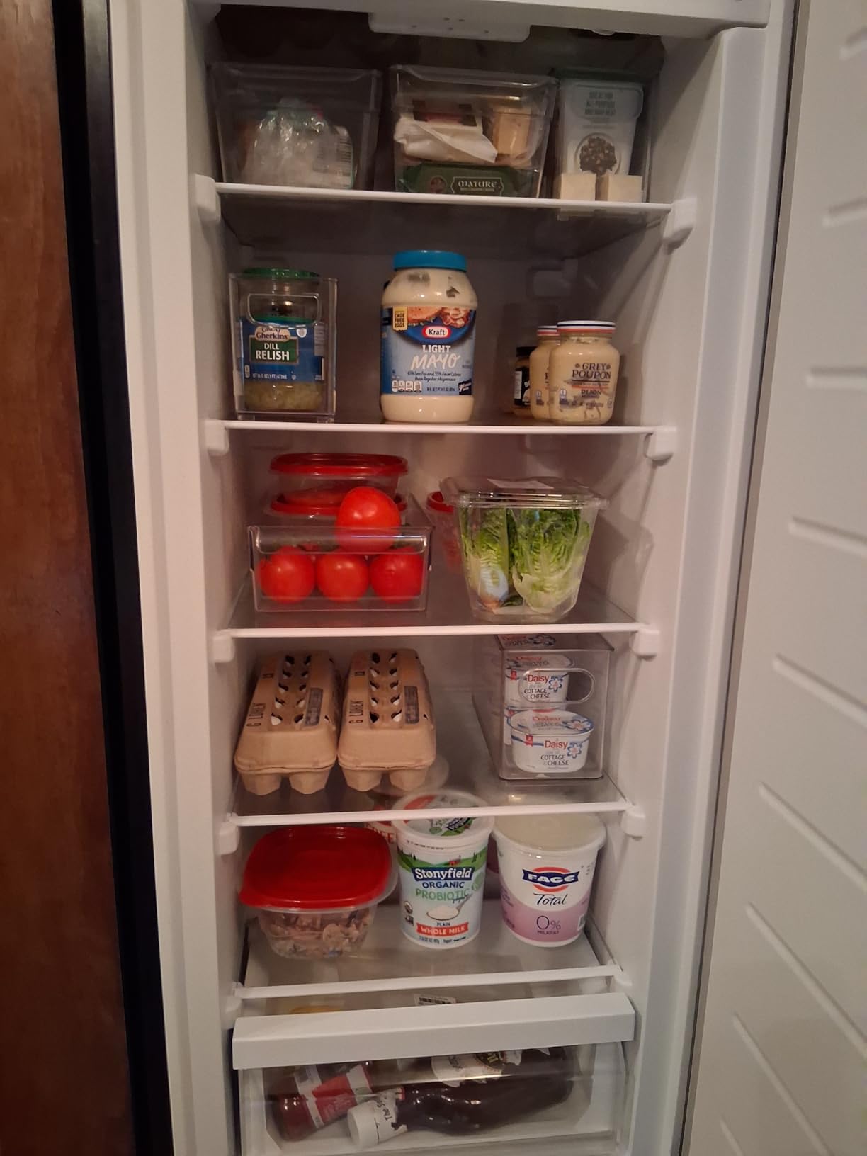 iDesign Slim Clear Plastic Stackable Storage Bin, Tall Narrow Organizer for Kitchen or Pantry, 4-Pack customer photo 1