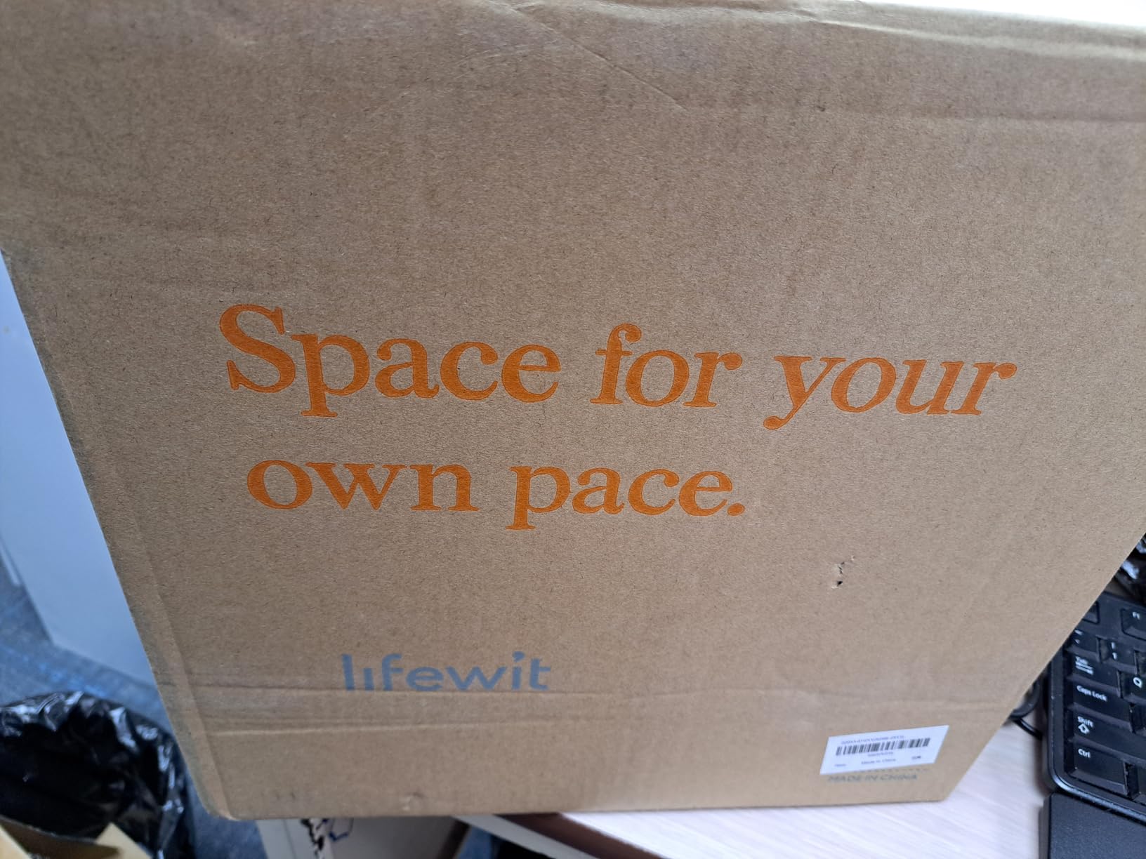 Lifewit Rice Dispenser 25 Lbs(11.3kg), Rice Storage Container Sealed Moisture Proof with Measuring Cup for Kitchen Pantry Household, BPA-Free, 1 Pack Grey customer photo 1