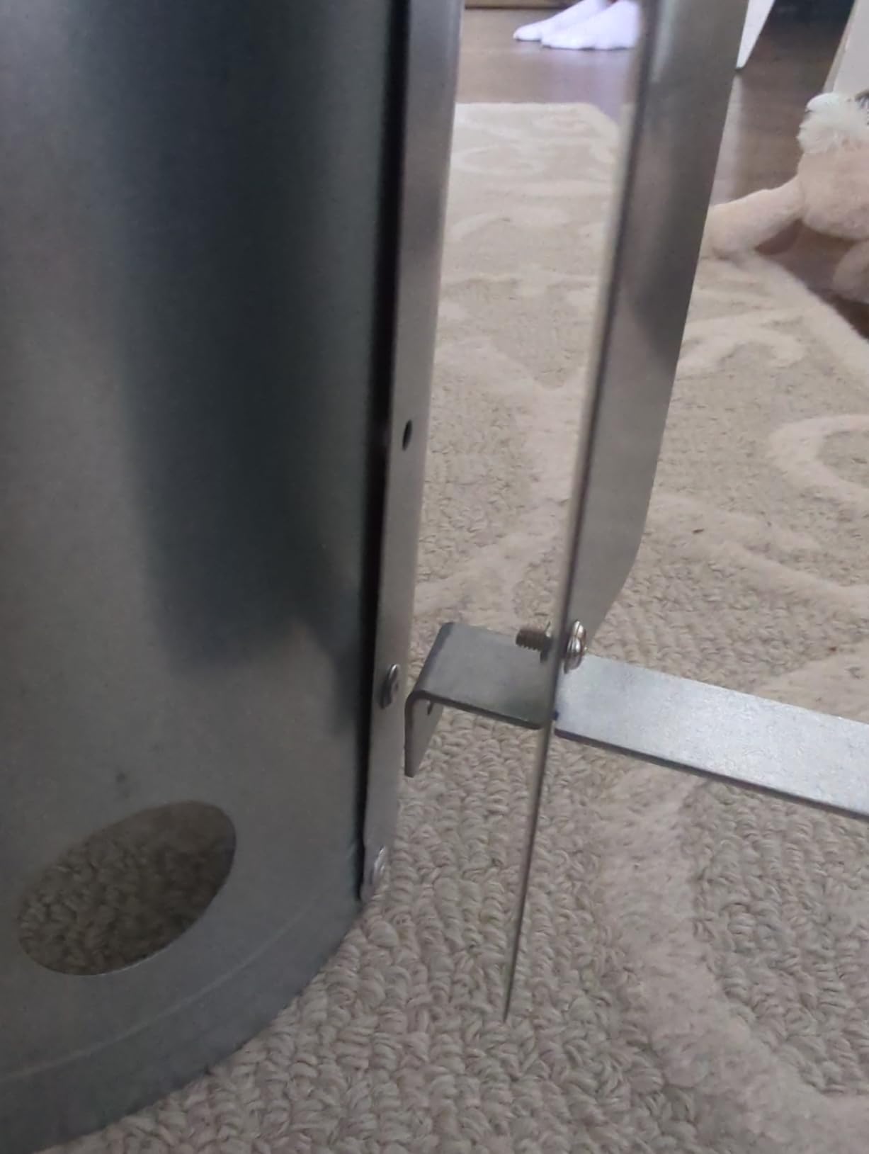 HaSteeL Charcoal Chimney, 10.6x6.7 Inch Heavy Duty BBQ Chimney Starter for Outdoor Grilling Barbecue Camping, Quick Rapid Fir Briquette Coal, Heat Resistant Wooden Handle & Screwdriver customer photo 1