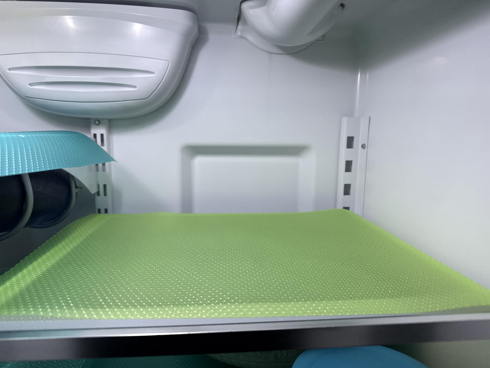 9 Pack Washable Waterproof Fridge Liners and Drawer Mats, Refrigerator Shelving Pads in White customer photo 1