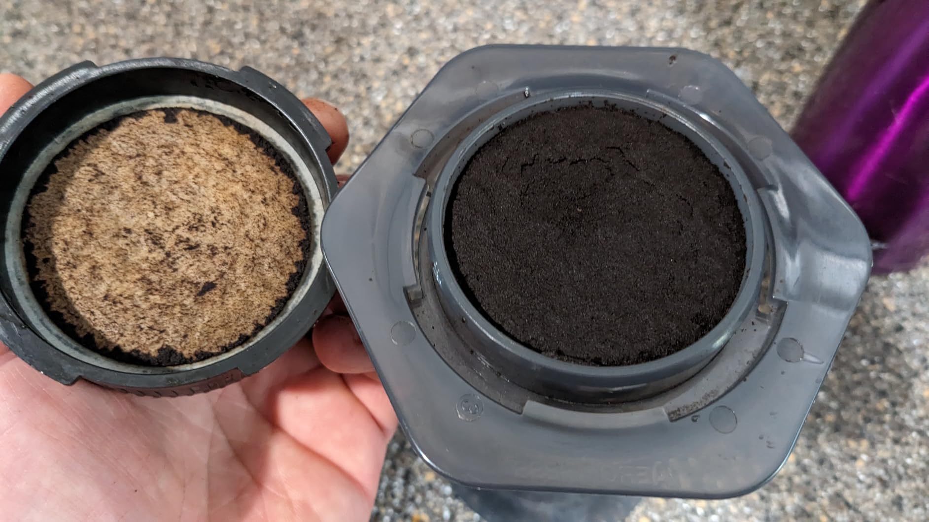 AeroPress Flow Control Filter Cap, Stops Drip for Full Control Over Grind Size & Time, Brew Classics, Espresso Style, Lattes, Cold Brew & More, Fits Standard Size AeroPress Manual Coffee Maker customer photo 1