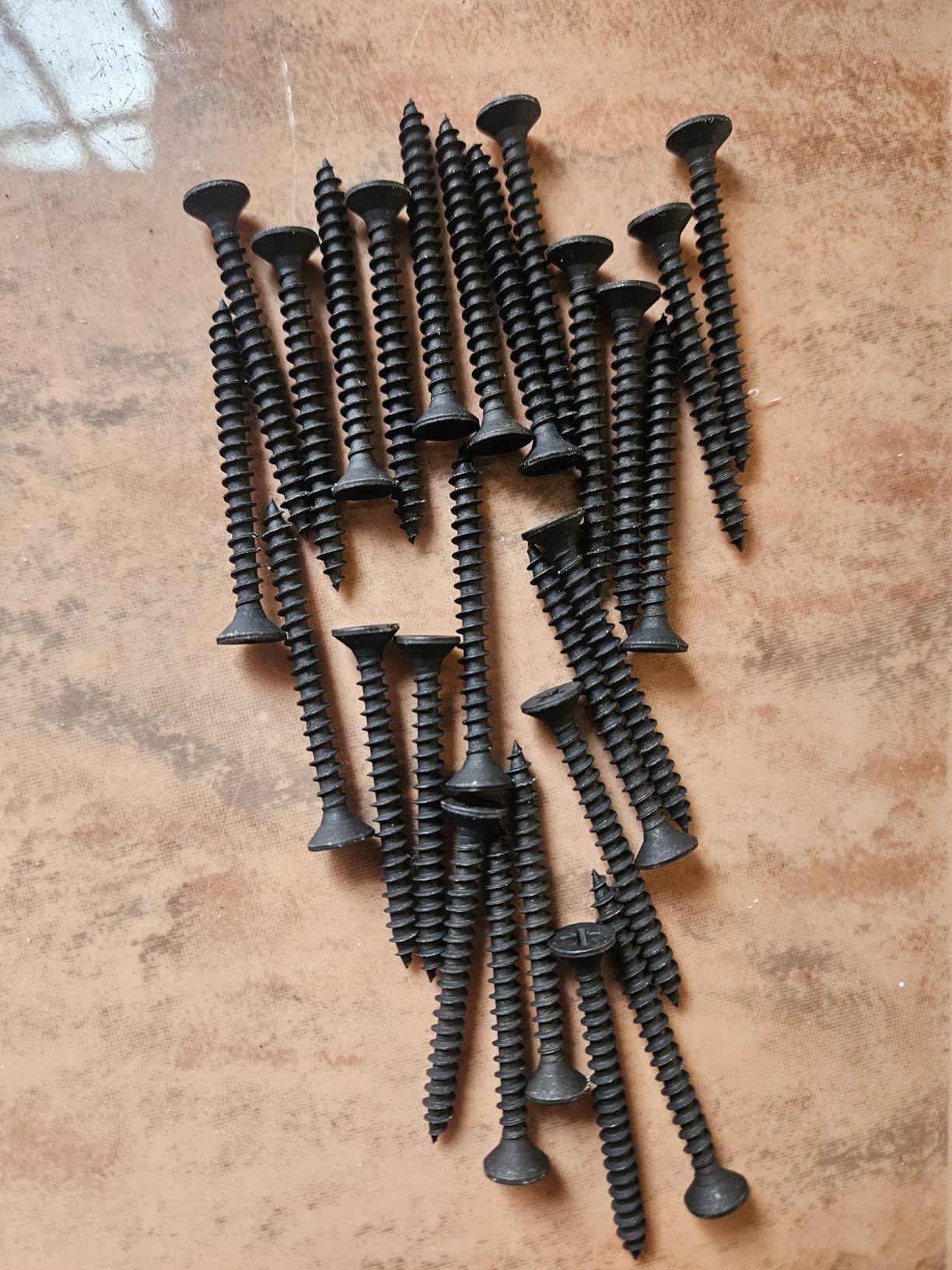 12 Pack - 10 inch Black Hidden L Shelf Bracket (1/5 Inch Thicked) Iron Floating Shelf Brackets Rustic Industrial Metal Brackets for Shelf Support customer photo 1