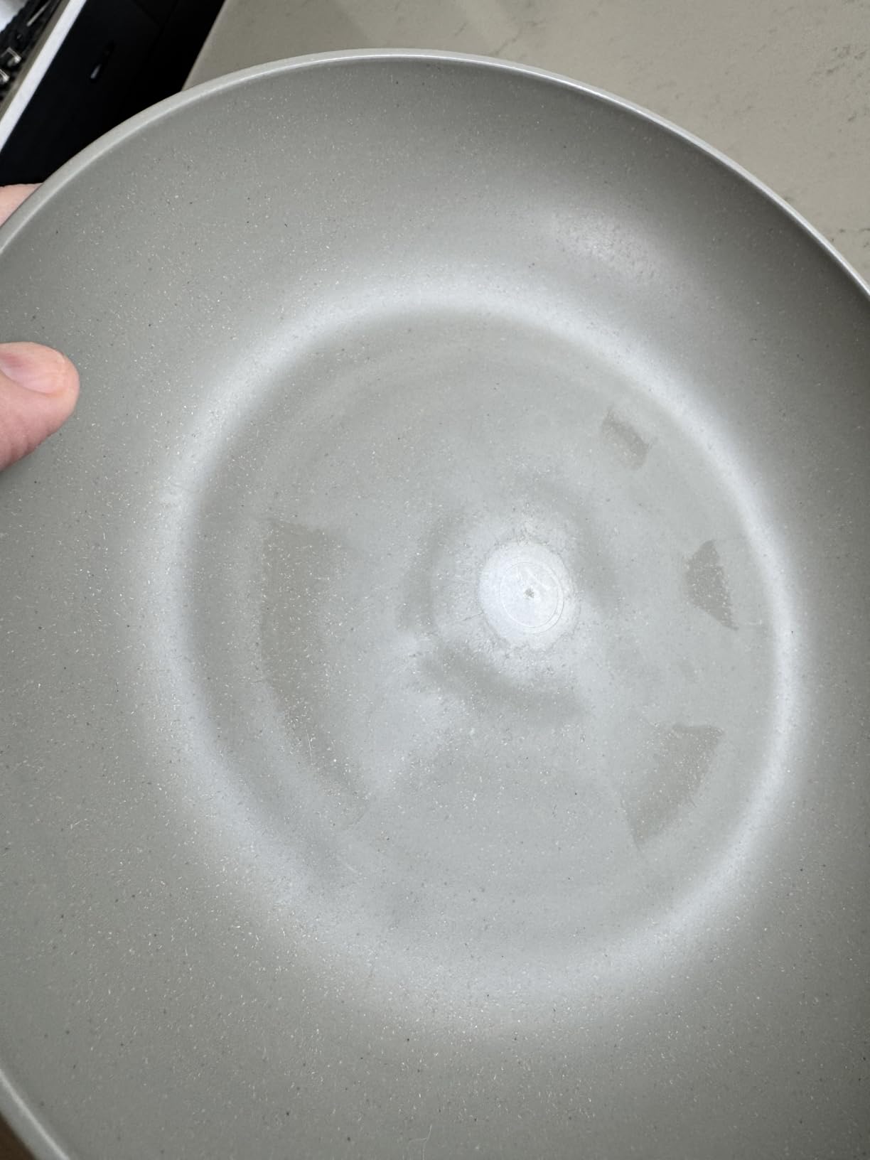 Grow Forward 16-piece Premium Wheat Straw Dinnerware Sets for 4 - Unbreakable Dishwasher & Microwave Safe Plastic Plates and Bowls Sets - Patio, Outdoors, RV, Camping Dishes - Seascape customer photo 1