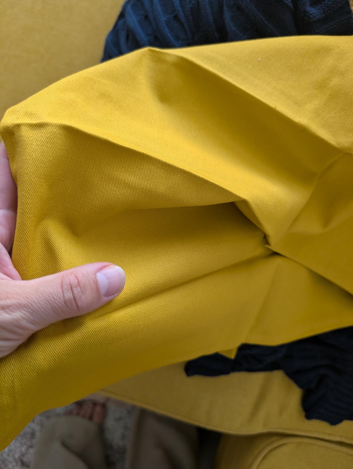 ACCENTHOME Natural Cotton Linen Napkin Set of 12 18x18 inch Dinner Napkins - Washable Soft Premium Hotel Quality Reusable Hemmed Edges Napkins Perfect Table Linens for Family Dinners, Weddings customer photo 2