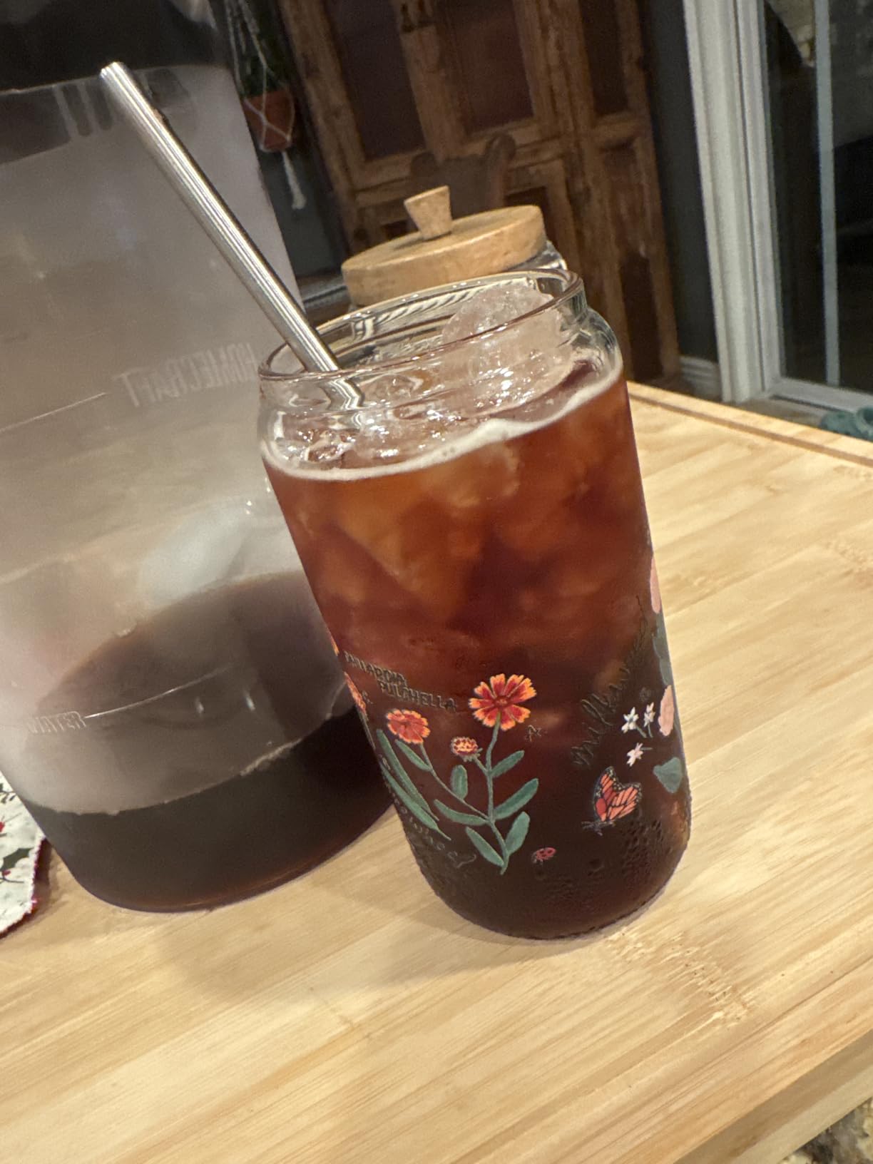 HomeCraft 3-Quart White Stainless Steel Café' Iced Tea And Iced Coffee Brewing System, 12 Cups, Strength Selector & Infuser Chamber, Perfect For Lattes, Lemonade, Flavored Water, Large Pitcher customer photo 1