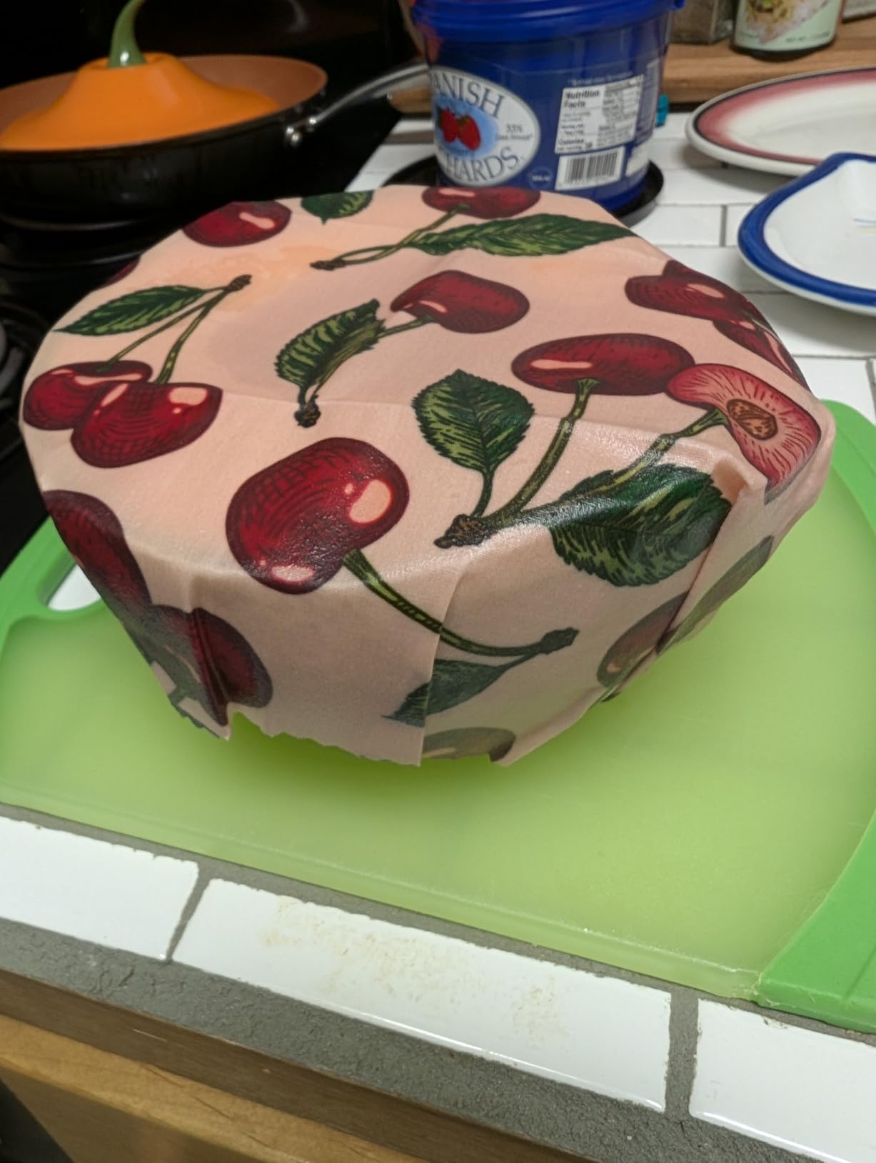 Reusable Beeswax Wrap, 11 Pack Eco-Friendly Beeswax Wraps For Food, Organic, Sustainable, Biodegradable, Zero Waste, Plastic-Free Food Storage, 1L Avocado, 2M Cherry, 4S Strawberry, 4XS Lemon Patterns customer photo 2