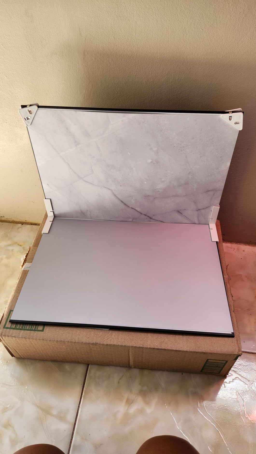 Photo Backdrop Board Product Photography: 10pcs 20patterns Table Top Food Background Kit - Flat Lay Props for Jewelry.(Small Size 16.5x11.7in) customer photo 2