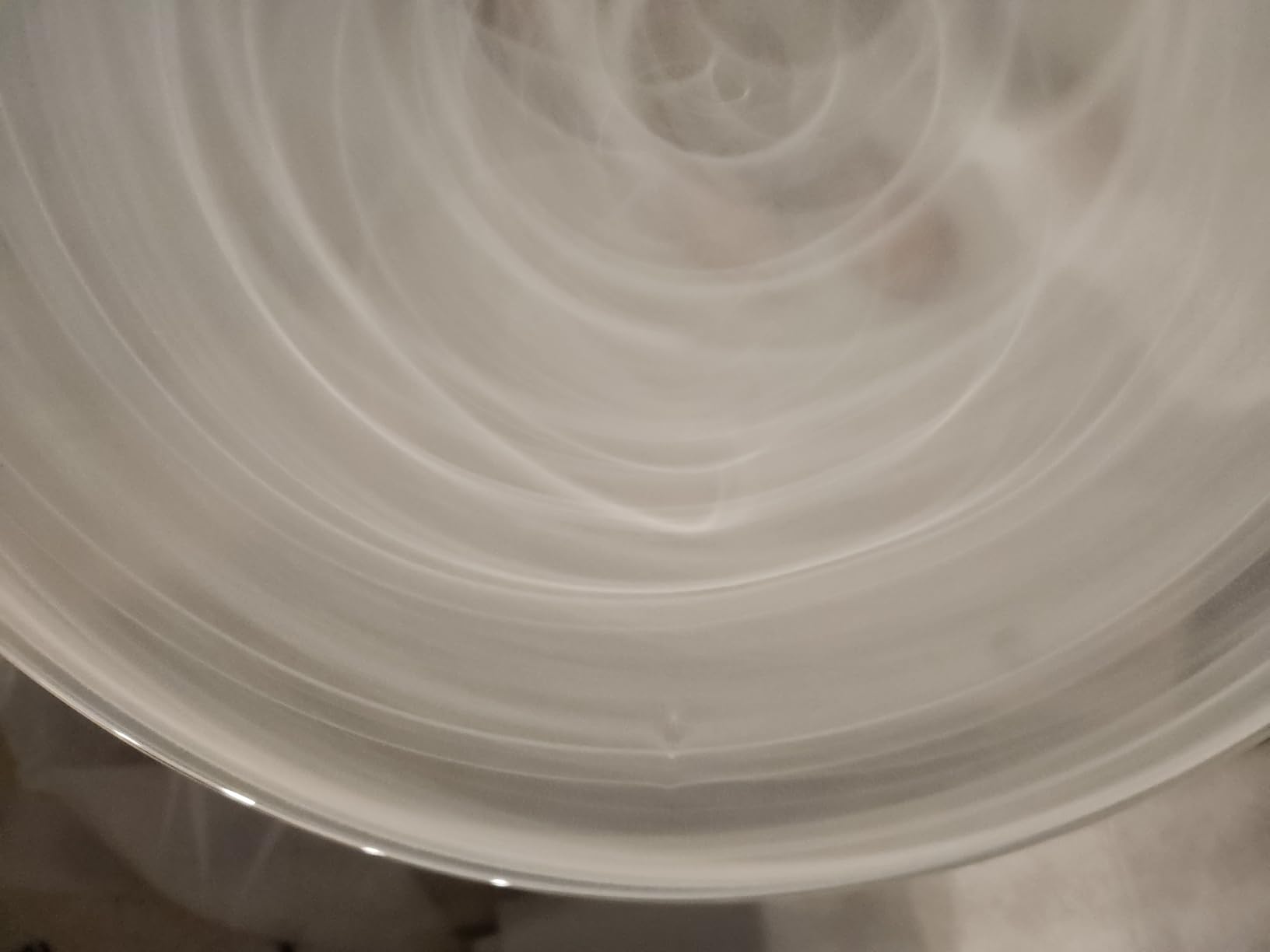 Vikko Charger Plates, Set of 4 White Alabaster Dinner Plates, 13