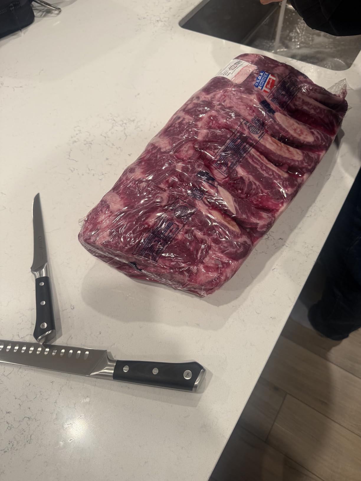 Cutluxe Turkey Carving Knife Set - Carving Fork & Knife for Meat, BBQ, Brisket - Razor Sharp Premium German Steel Full Tang, Ergonomic Handle, Grilling Gifts for Men - Artisan Series customer photo 2