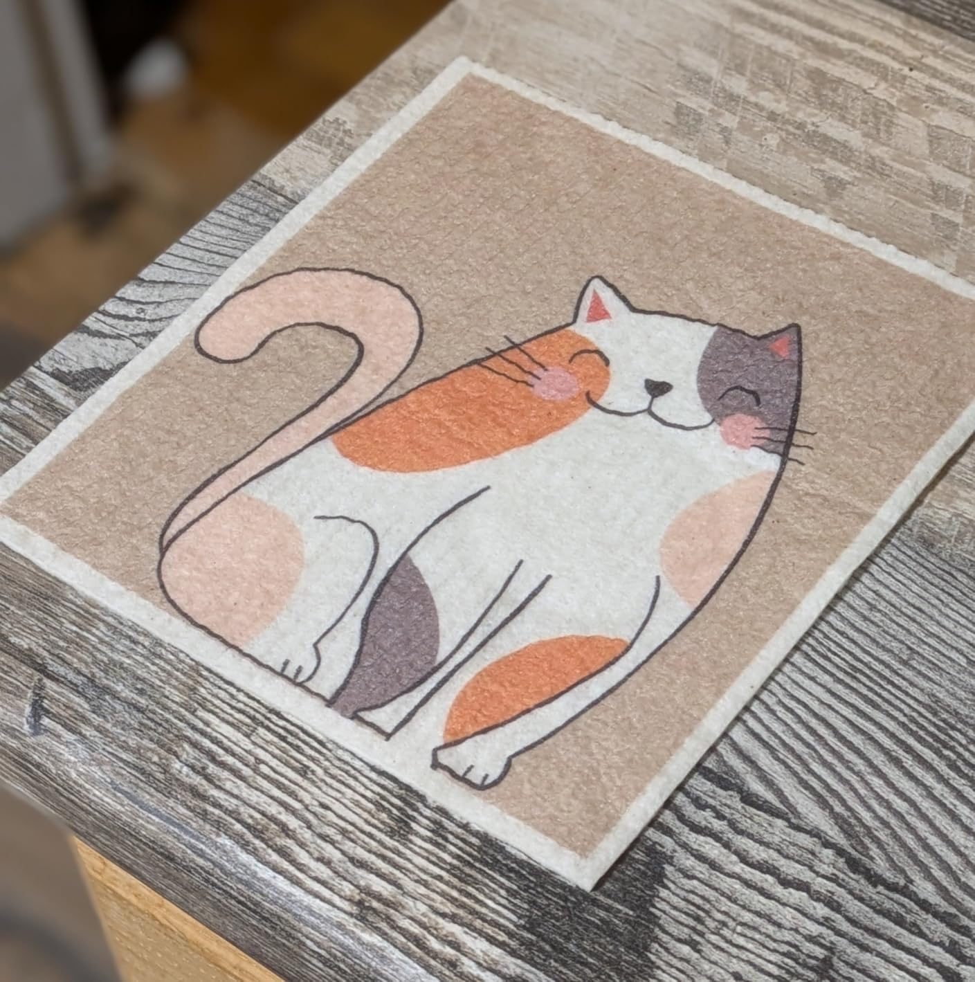 Lucomb 8 Pack Swedish Dish Cloths for Kitchen Reusable, Cellulose Sponge Cloths Swedish Dish Rags Washable Paper Towels Cloth Quick Dry Non-Scratch for Washing Dishes Home Counter Wipe customer photo 1