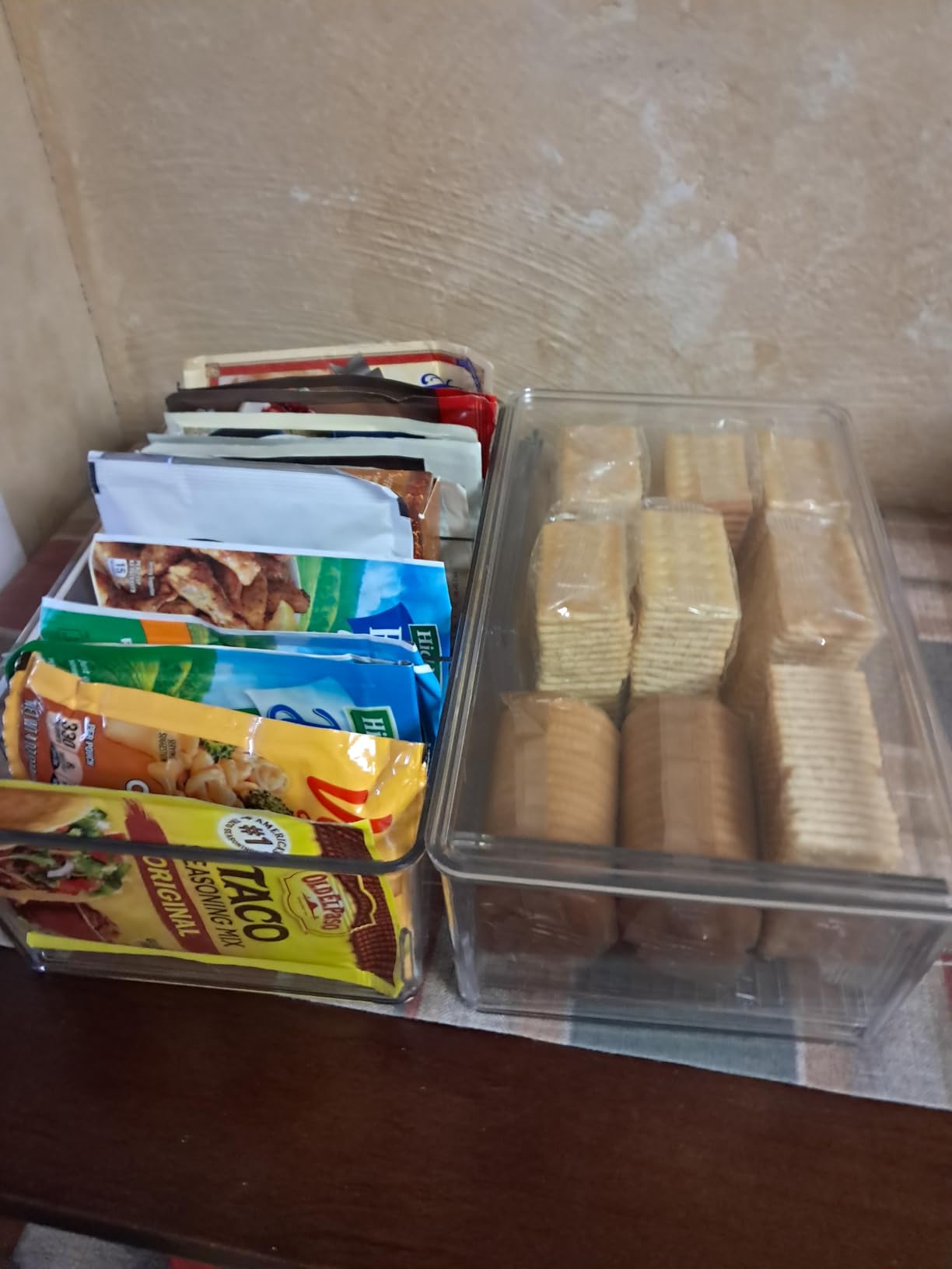 ClearSpace Pantry Organization and Storage Bins with Removable Dividers & Lids - Perfect Pantry Organizers or Kitchen Organization - Refrigerator Organizer Bins, Cabinet Organizers, 2 Pack customer photo 2