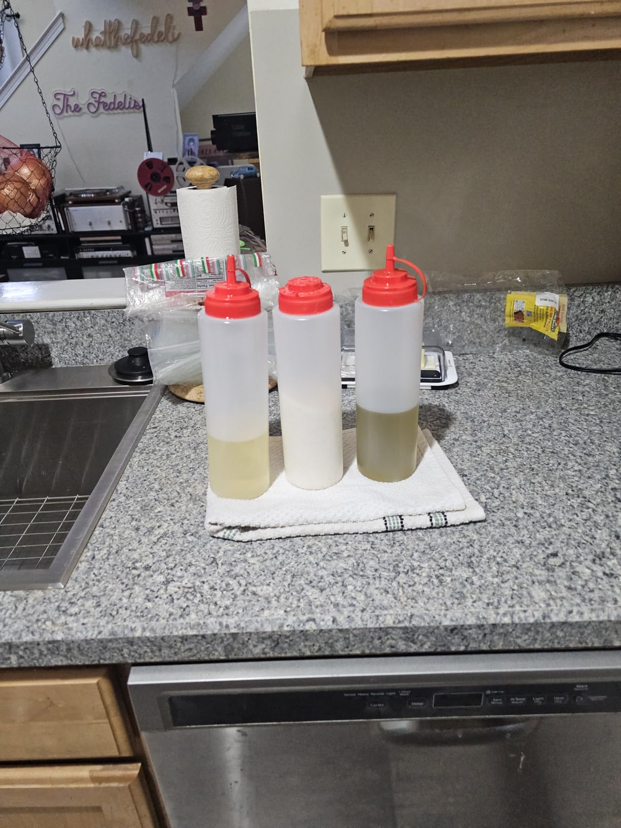 Norcalway 12 oz Condiment Squeeze Bottles for Sauces - Leak Proof Oil, Syrup, Dressing Squirt Bottles - 3 Pack customer photo 1