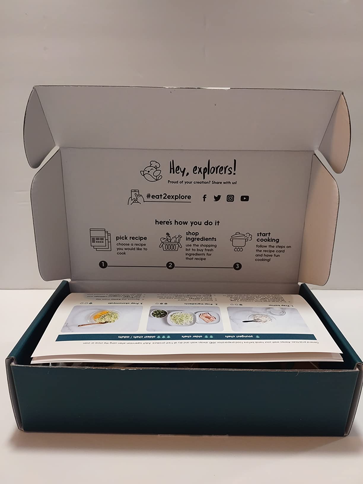 eat2explore Cooking Kits for Kids 17 Pcs - Interactive & Educational Kids Cooking Sets Real for Ages 5 and Up, 3 Recipe Cards & Global Ingredients - Fun for Young Chefs (Japan Edition) customer photo 2