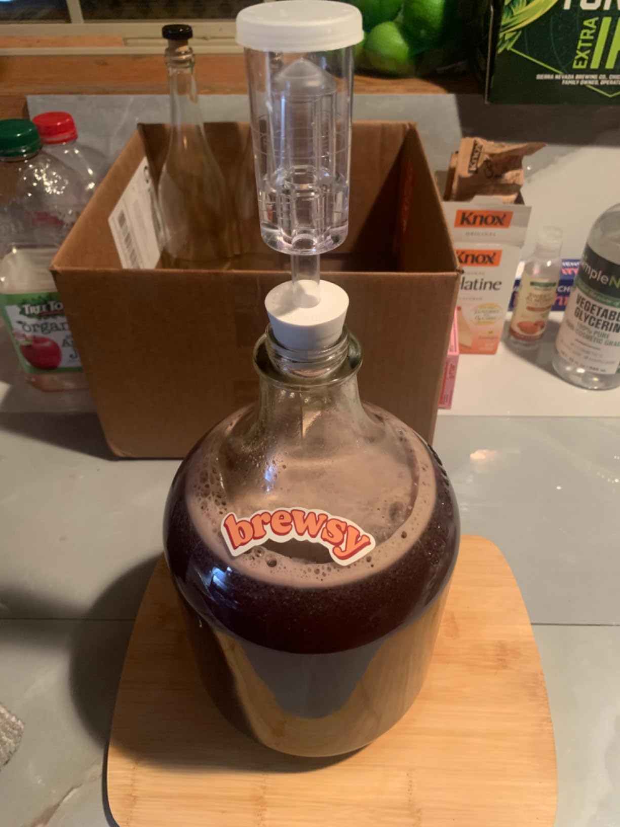 Brewsy Starter Kit for Mead Making - Custom Mead Kit - 4 Bottles in 9 Days - Use Any Juice customer photo 2