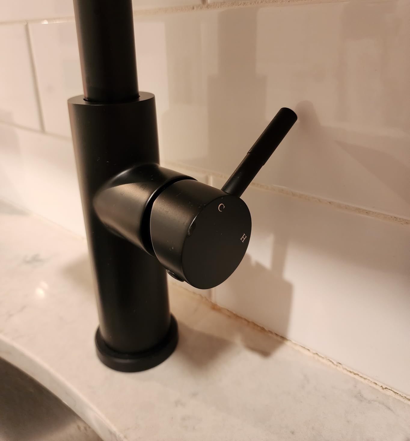 LUFEIDRA Touchless Kitchen Faucet with Pull Down Sprayer-Brushed Nickel Kitchen Faucet with Side Motion Sensor, Smart Hands-Free Spring Kitchen Sink Faucet for Modern Rv Outdoor Laundry Bar Sink customer photo 1