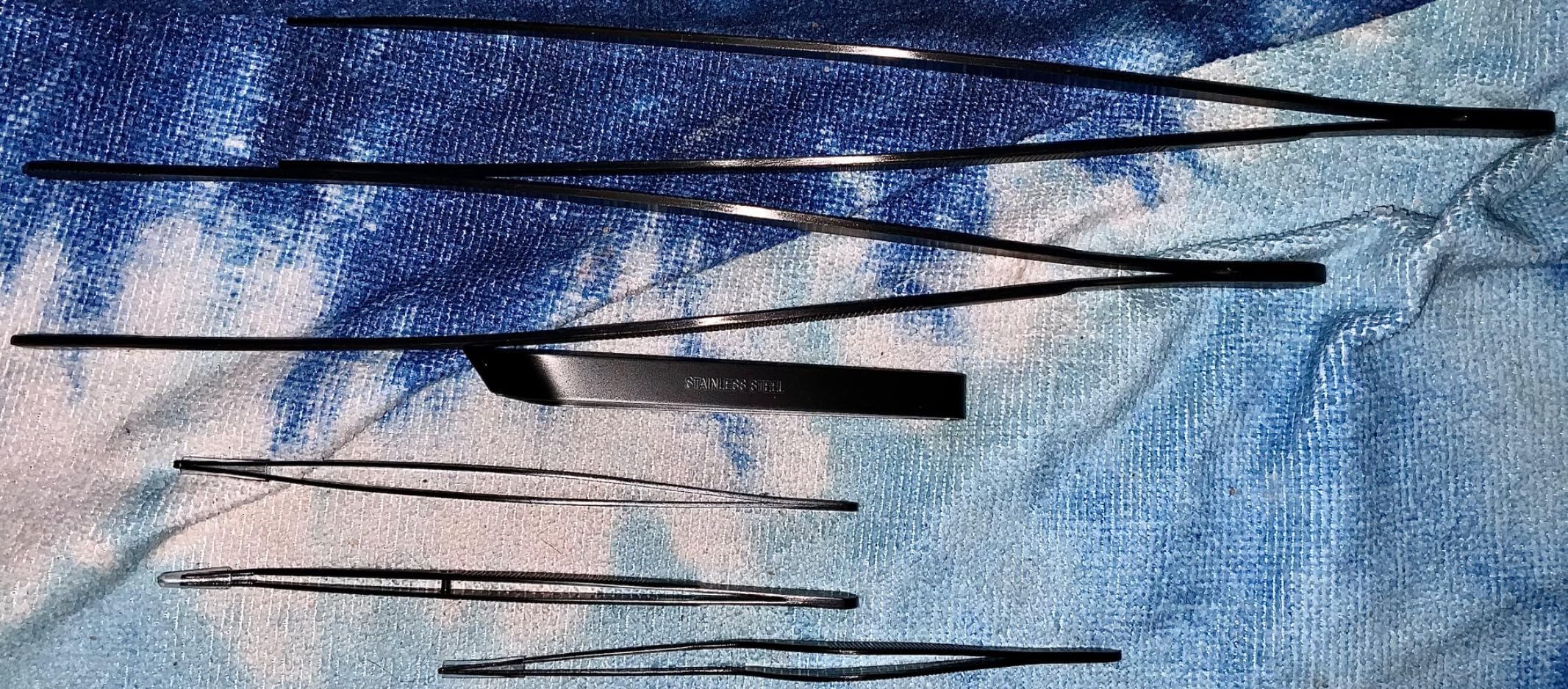 JETKONG 6 Pcs Cooking Tweezer Tongs, 12'' and 6.3