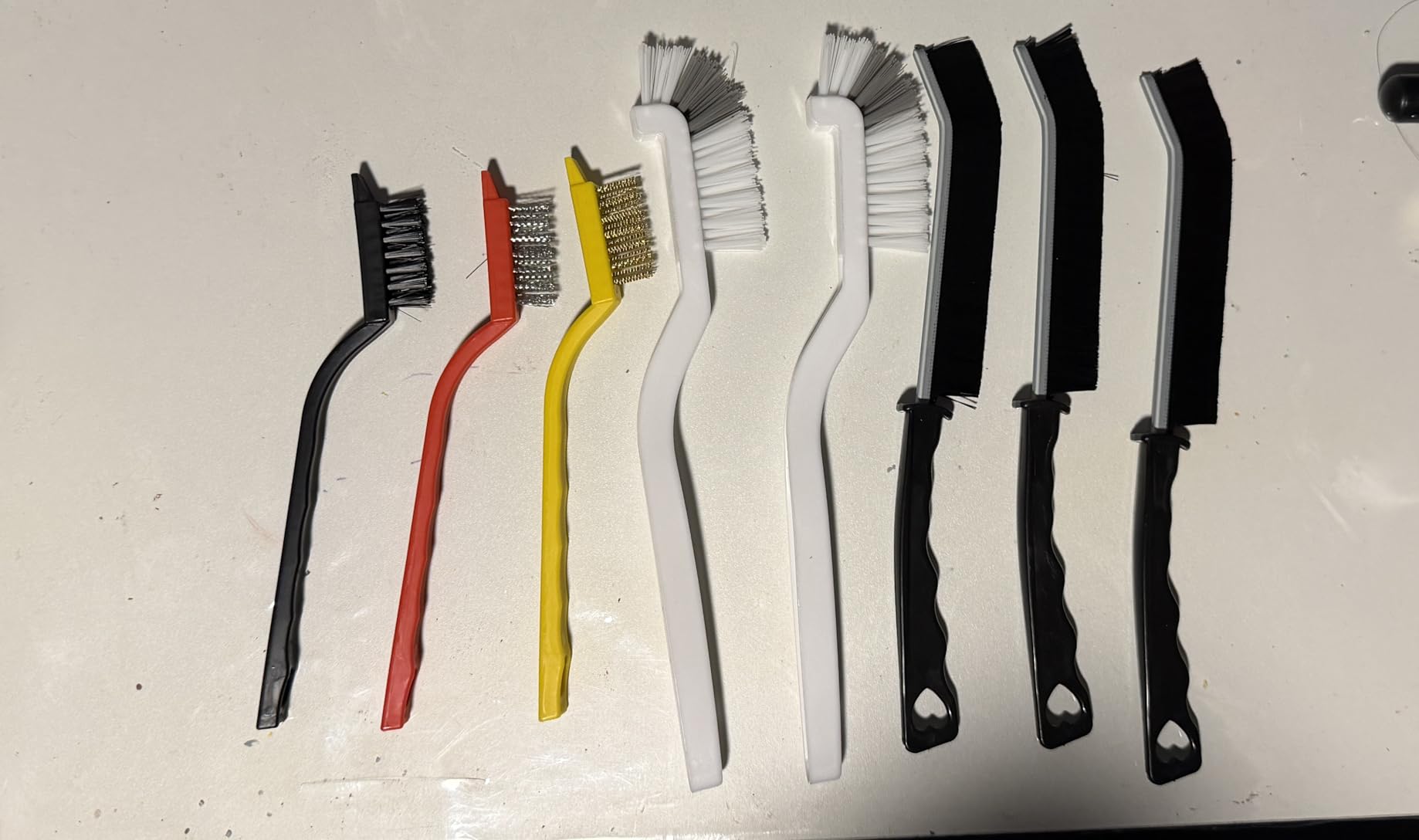 Betanull Crevice Cleaning Brush Set, Multi-Purpose Hard Bristle Brushes for Deep Cleaning Kitchen, Bathroom, Grout, Sink, Cup, Teapot, Bottle, Blender, Corners, Tight Spaces & More customer photo 2