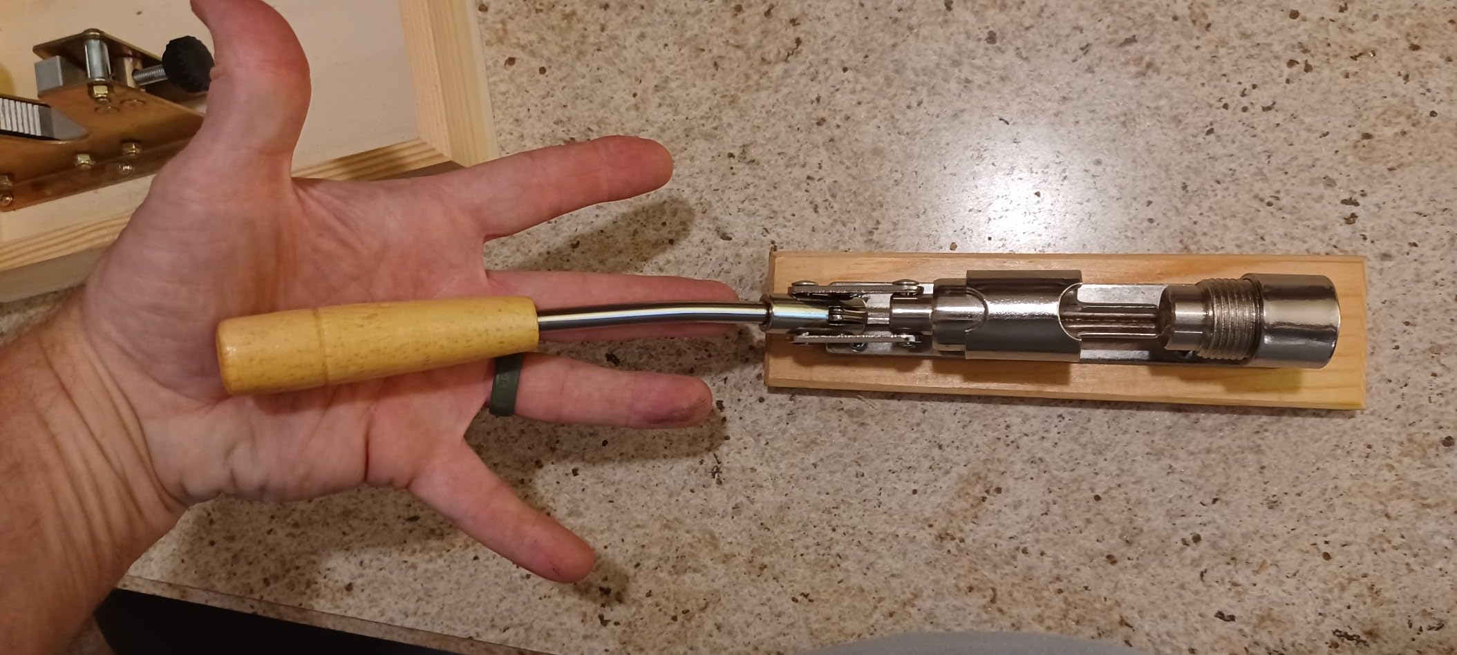 Classic Nutcracker Set Pecan Walnut Nut Cracker Tool Lobster or Crab Seafood Cracker With 2Picks,Stainless Steel customer photo 2