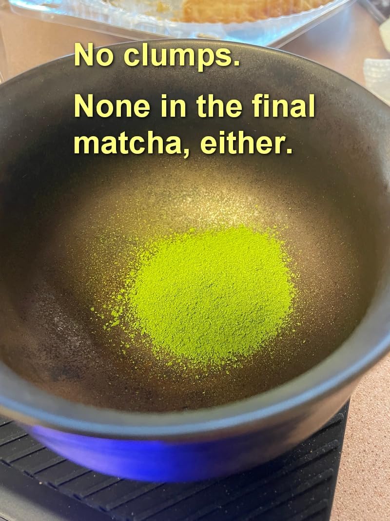 Naoki Matcha Large Stainless Steel Matcha Tea Sifter with Handle Matcha Set - Eliminate Clumps In Your Matcha Powder For Tastier Tea and Lattes customer photo 2