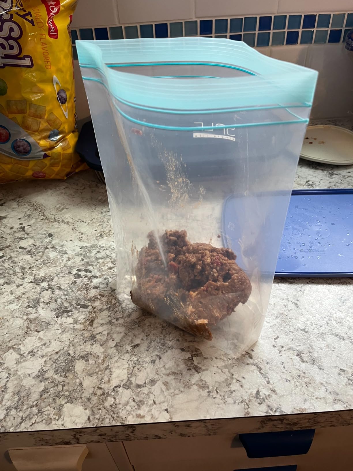 SPLF 12 Pack Reusable Gallon Freezer Bags Dishwasher Microwave Safe, 1 Gallon BPA Free Leakproof Food Storage Bags, Silicone Free Containers for Meal Prep, Fridge Kitchen Organization customer photo 2