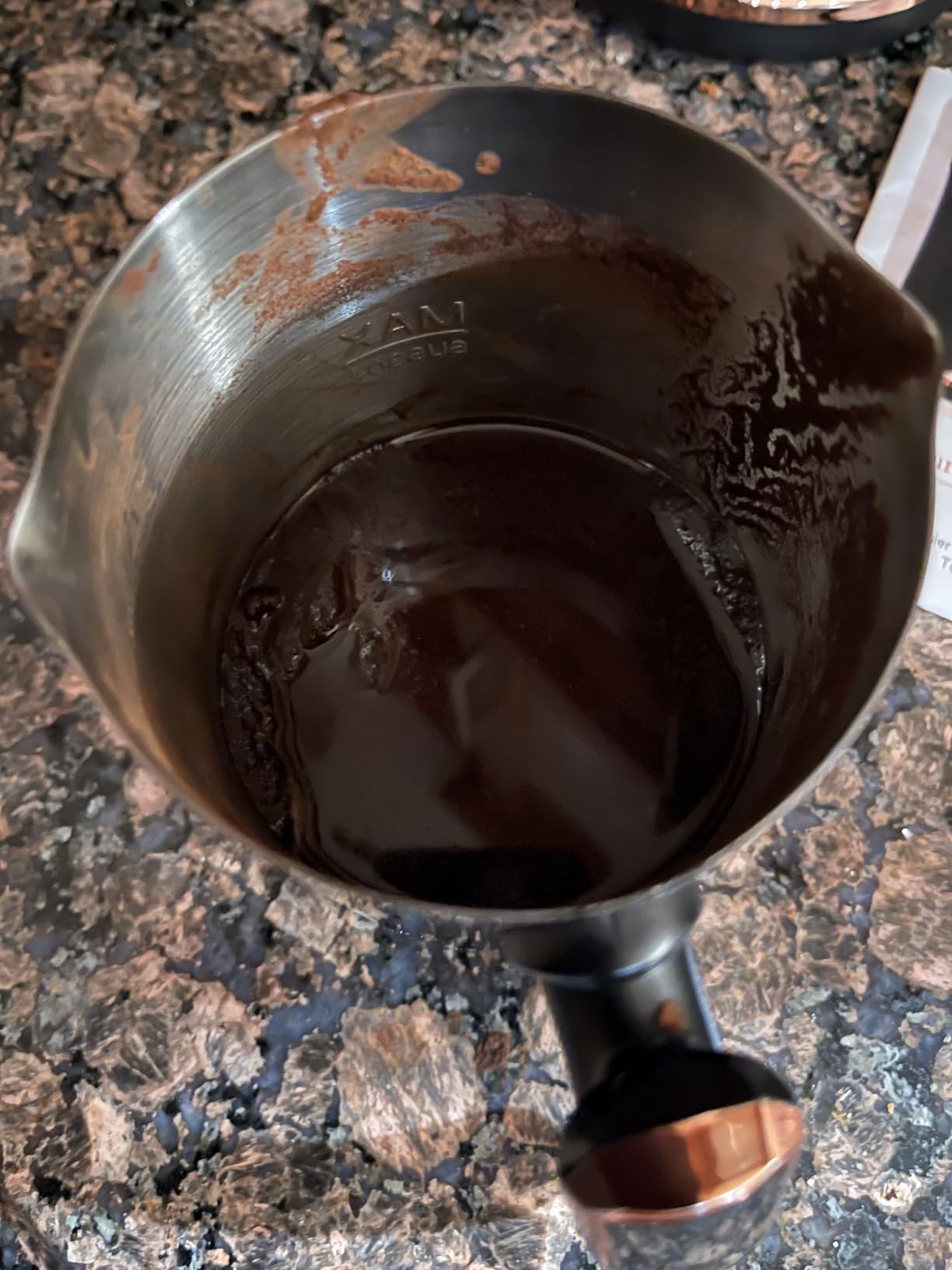 Any Morning Turkish & Greek Coffee Maker-Machine, 1 to 4 Cups Capacity, 100% BPA Free, 400W Electric Coffee Pot with Cook Sense Technology, Anti-Spill Design, Authentic Foamy Brew, Black customer photo 2