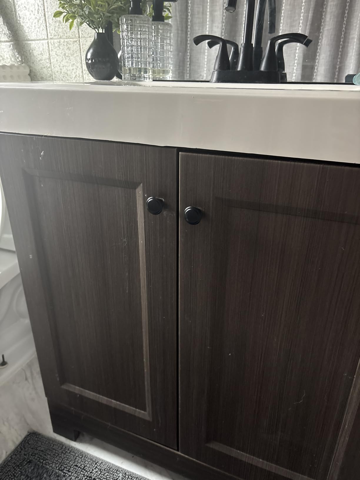 Romeda 30mm Silver Cabinet Knobs 18 Pieces Drawer Pulls for Dressers, Kitchen, Cabinets With Screw customer photo 1