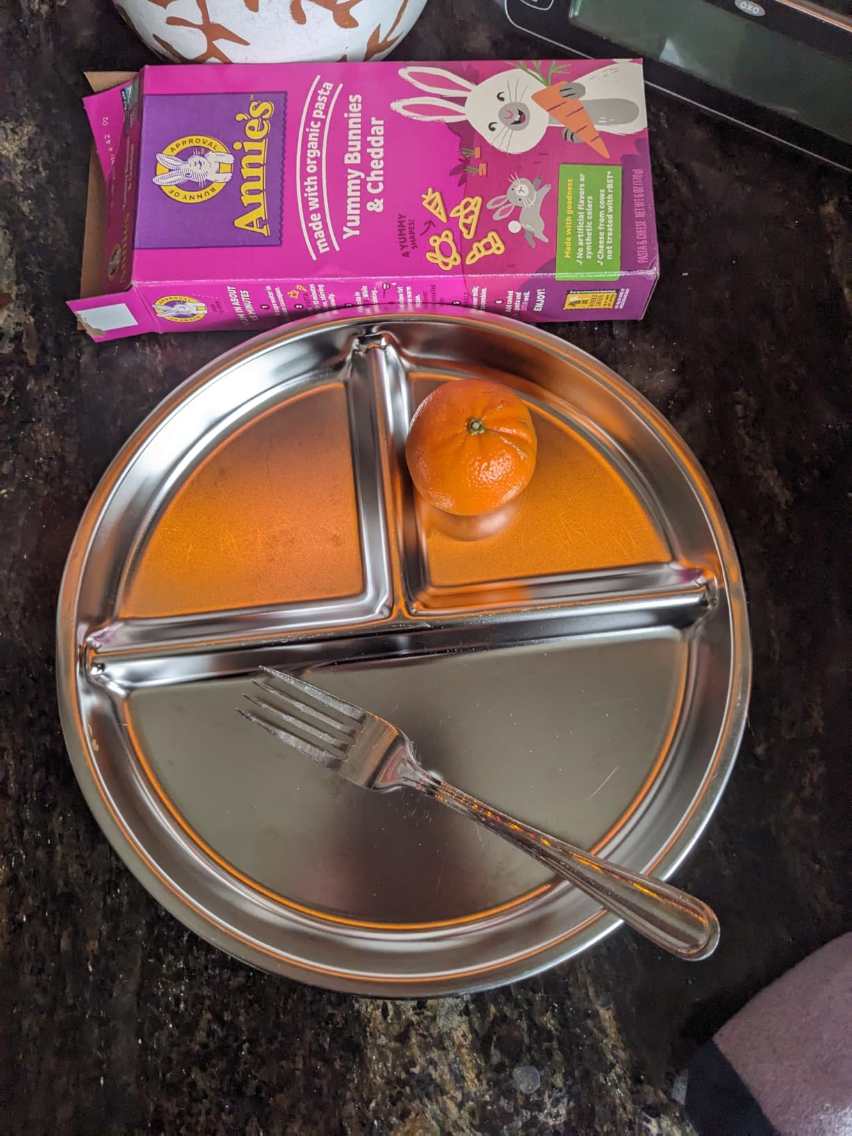 Bakpoco Stainless Steel Kids Plates Set of 4, 9